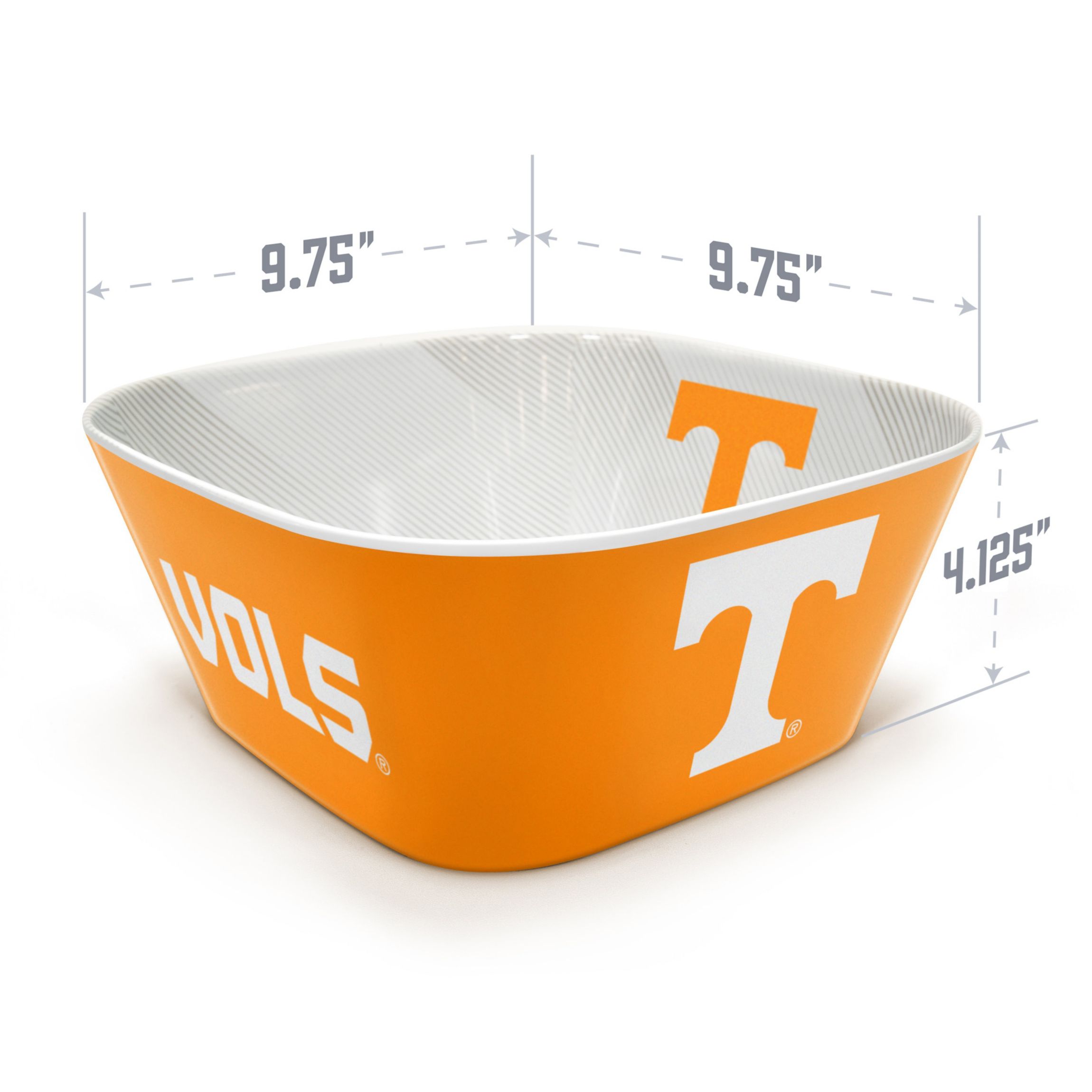 YouTheFan NCAA Tennessee Volunteers Large Party Bowl