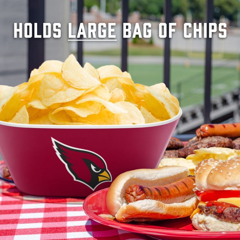 YouTheFan NFL Arizona Cardinals Large Party Bowl