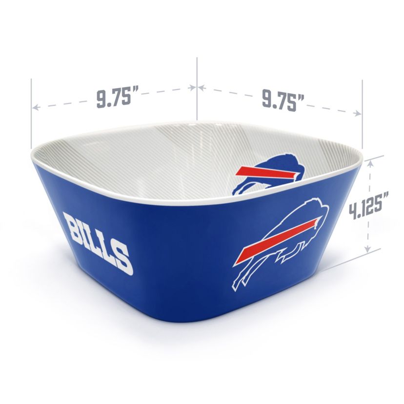 YouTheFan NFL Buffalo Bills Large Party Bowl