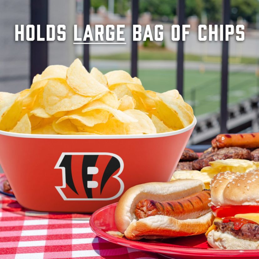 YouTheFan NFL Cincinnati Bengals Large Party Bowl