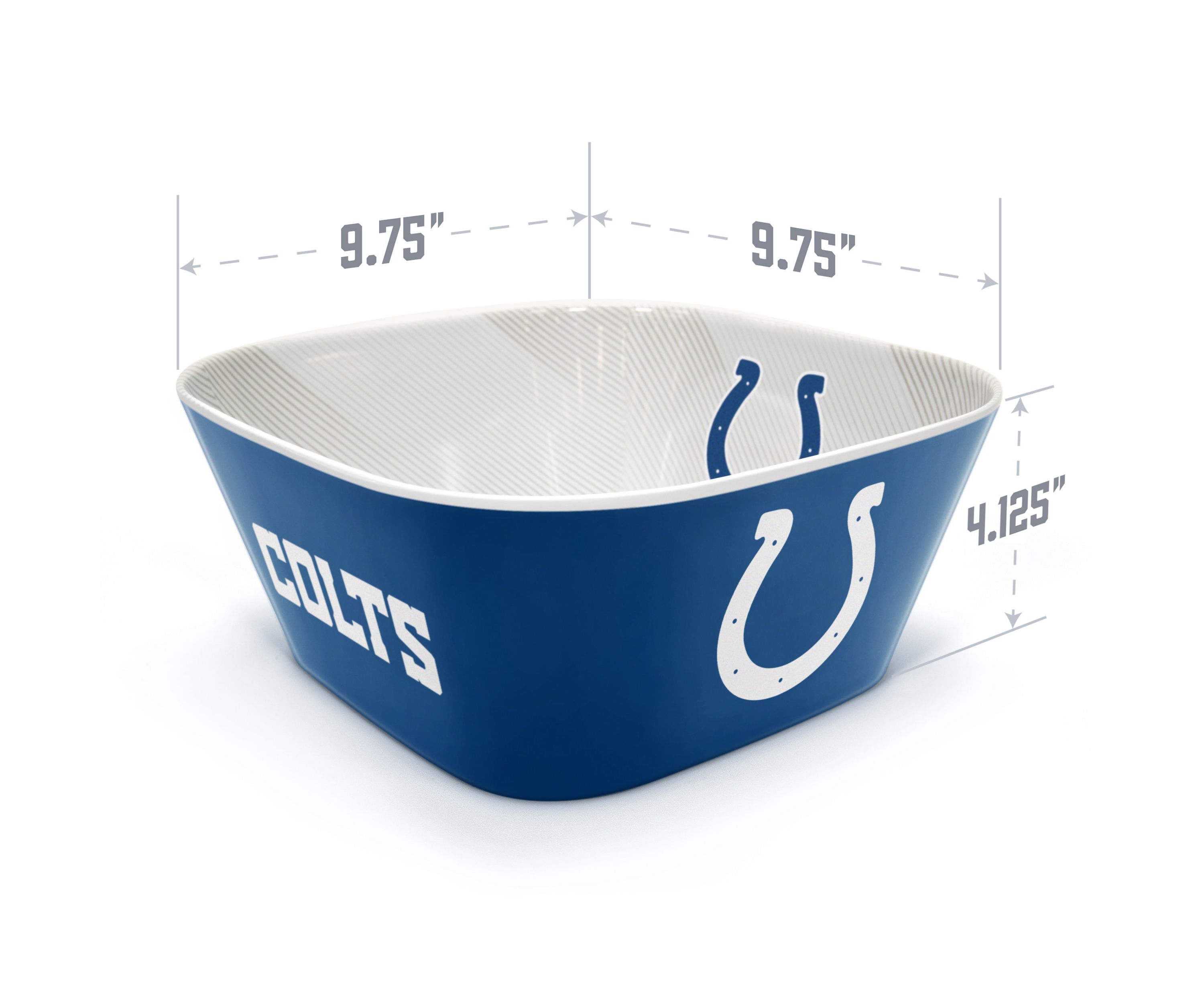 YouTheFan NFL Indianapolis Colts Large Party Bowl