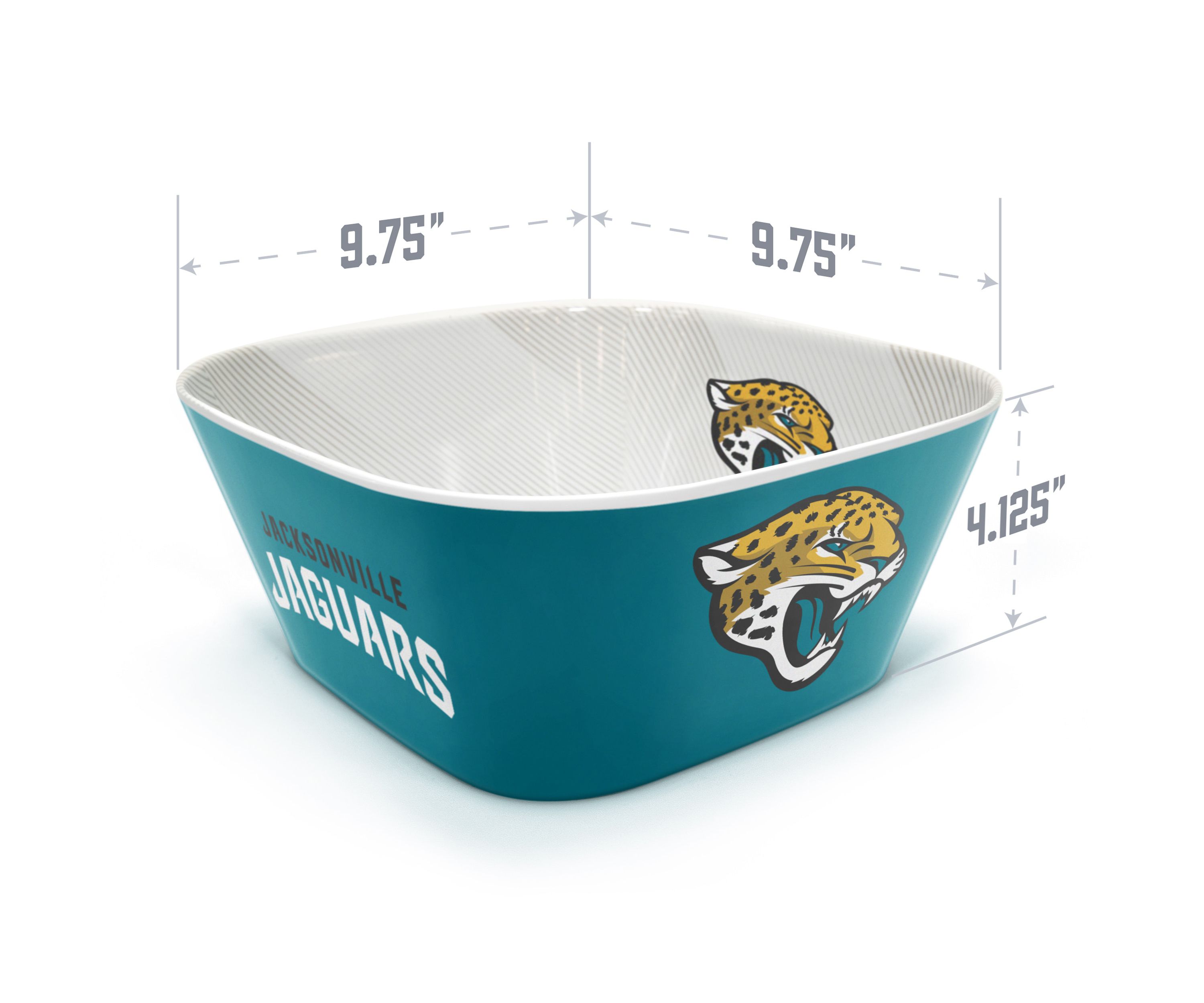YouTheFan NFL Jacksonville Jaguars Large Party Bowl