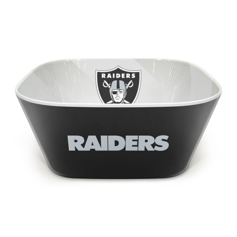 Oakland Raiders YouTheFan NFL Las Vegas Raiders Large Party Bowl