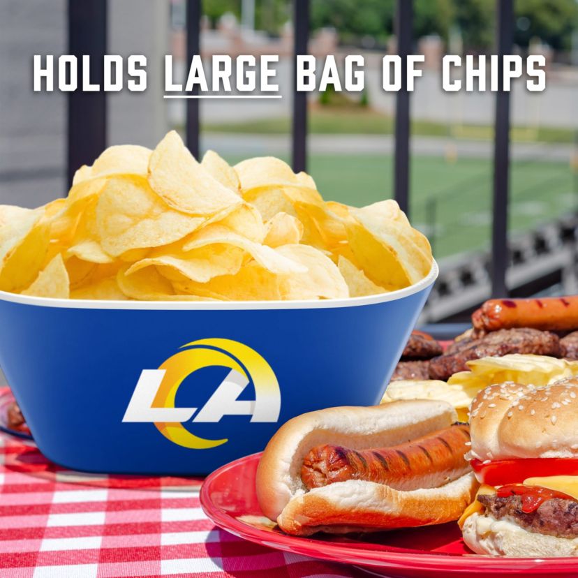 YouTheFan NFL Los Angeles Rams Large Party Bowl