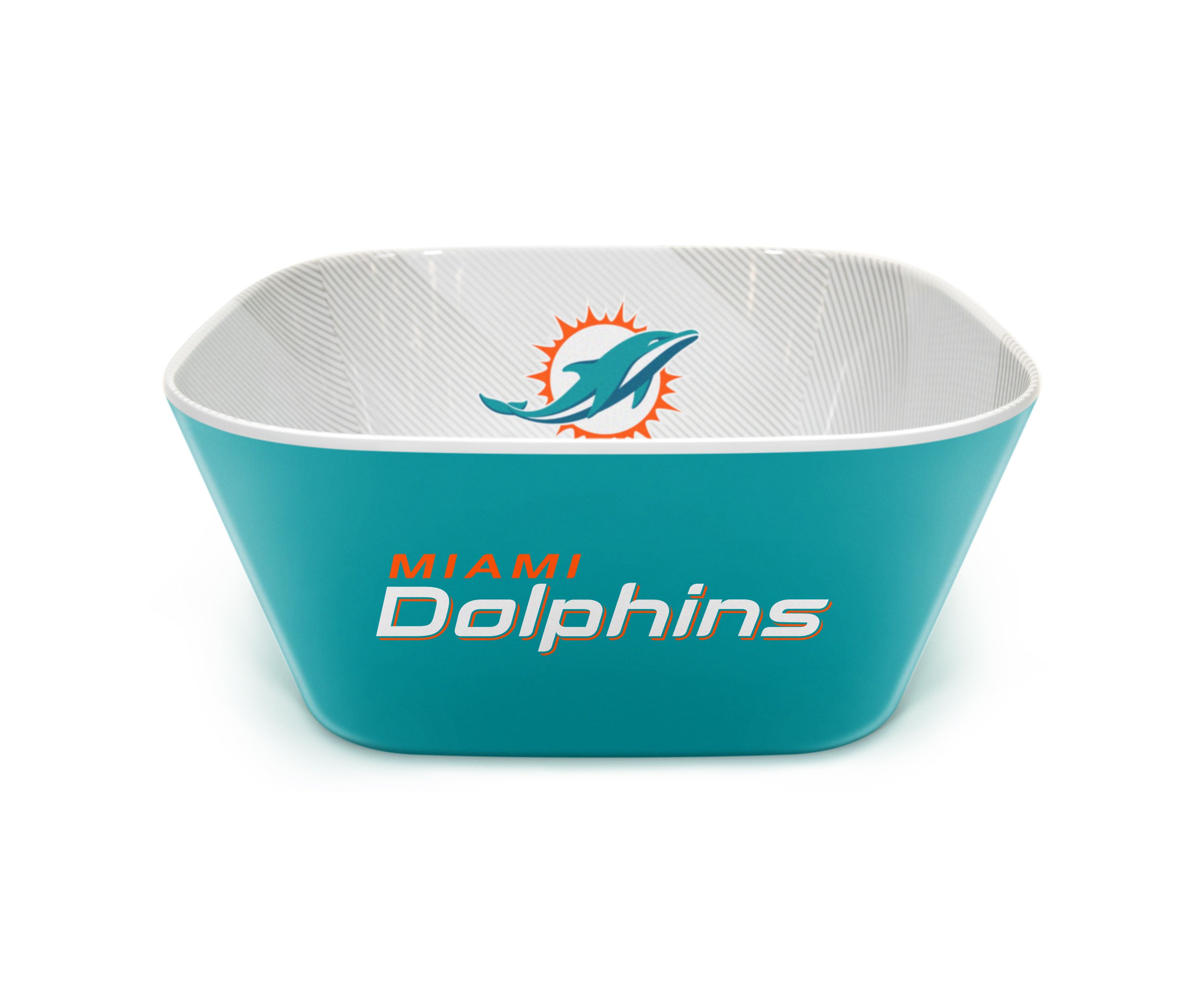 YouTheFan NFL Miami Dolphins Large Party Bowl