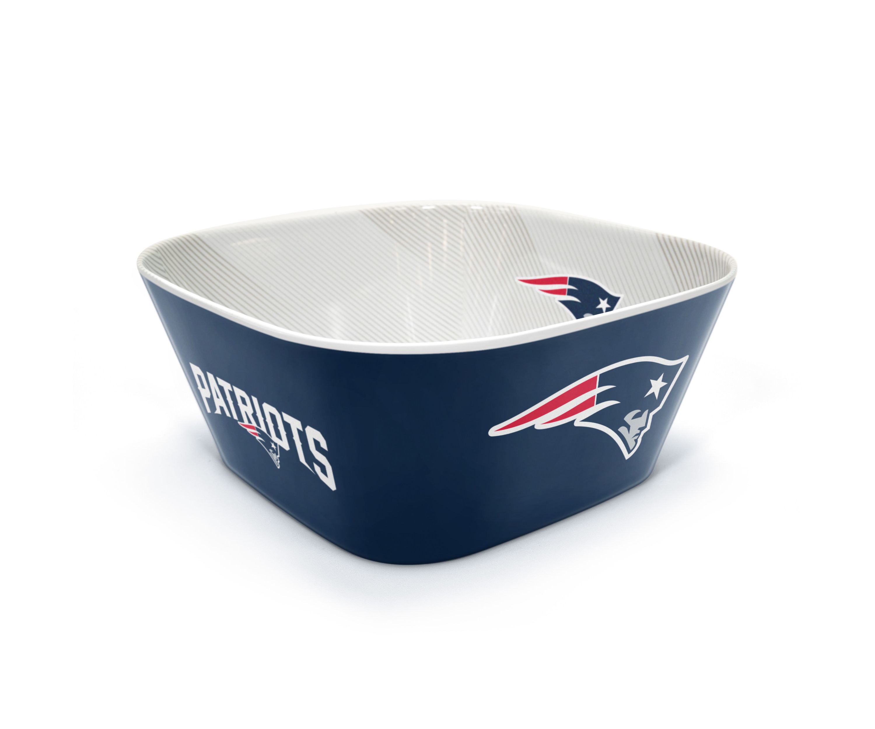 YouTheFan NFL New England Patriots Large Party Bowl
