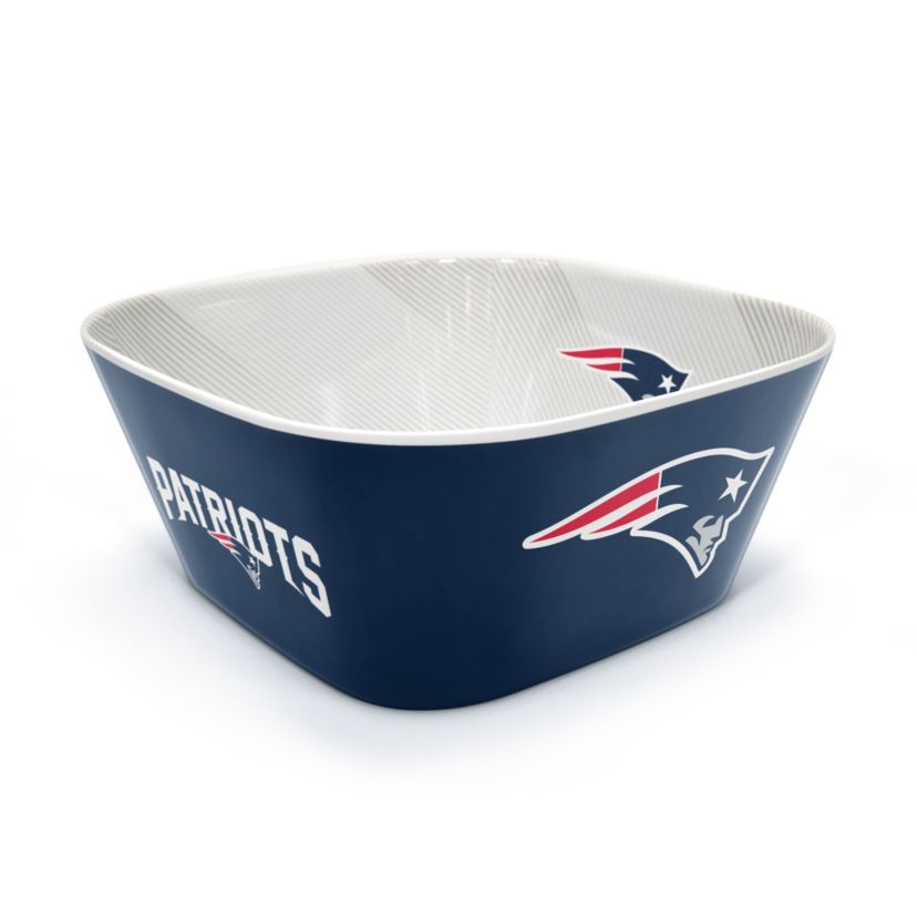 YouTheFan NFL New England Patriots Large Party Bowl