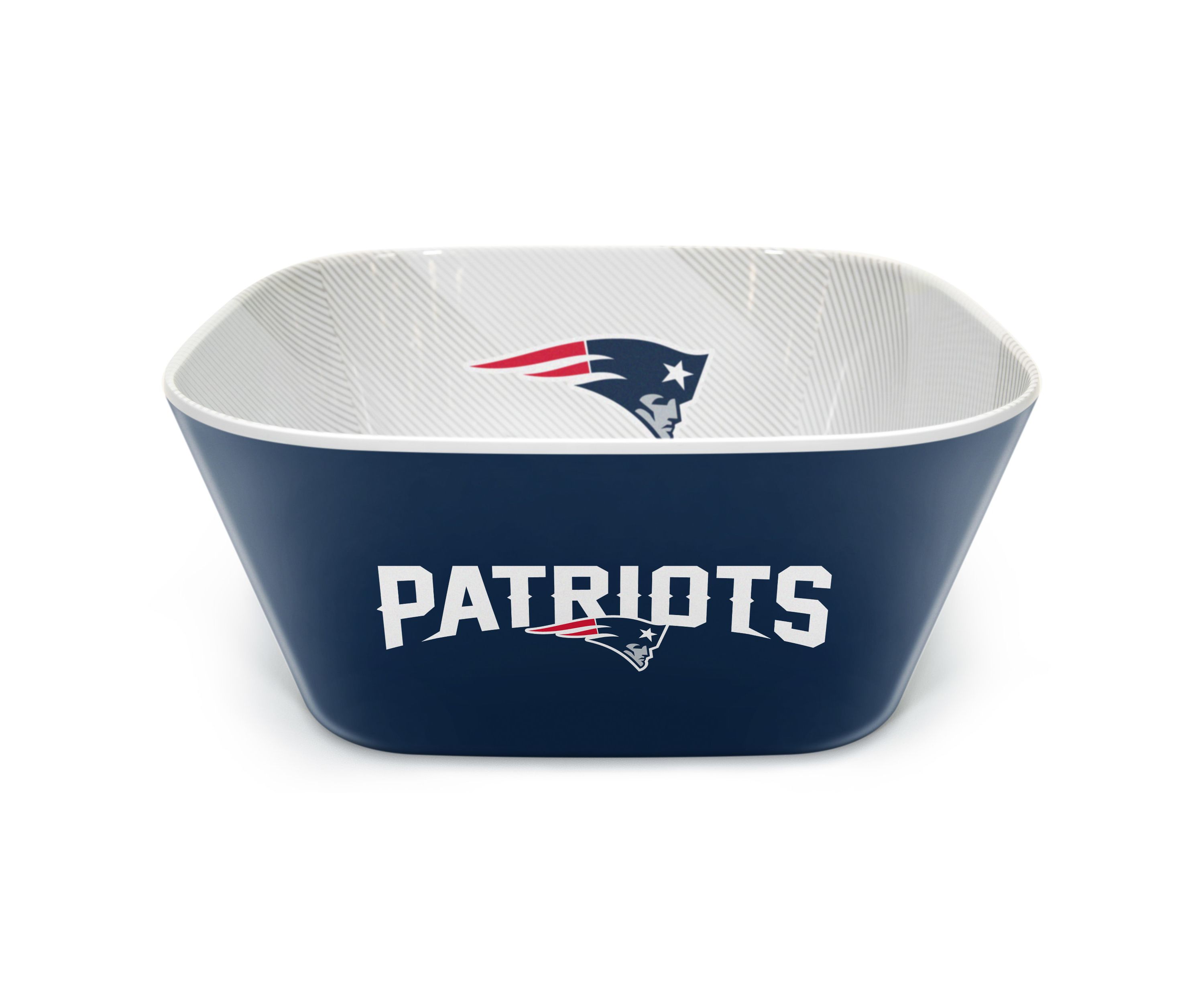 YouTheFan NFL New England Patriots Large Party Bowl