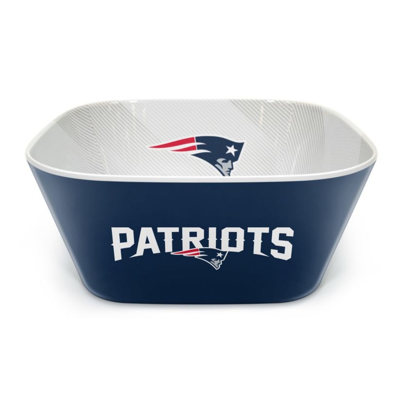 YouTheFan NFL New England Patriots Large Party Bowl