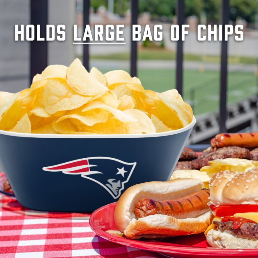 YouTheFan NFL New England Patriots Large Party Bowl