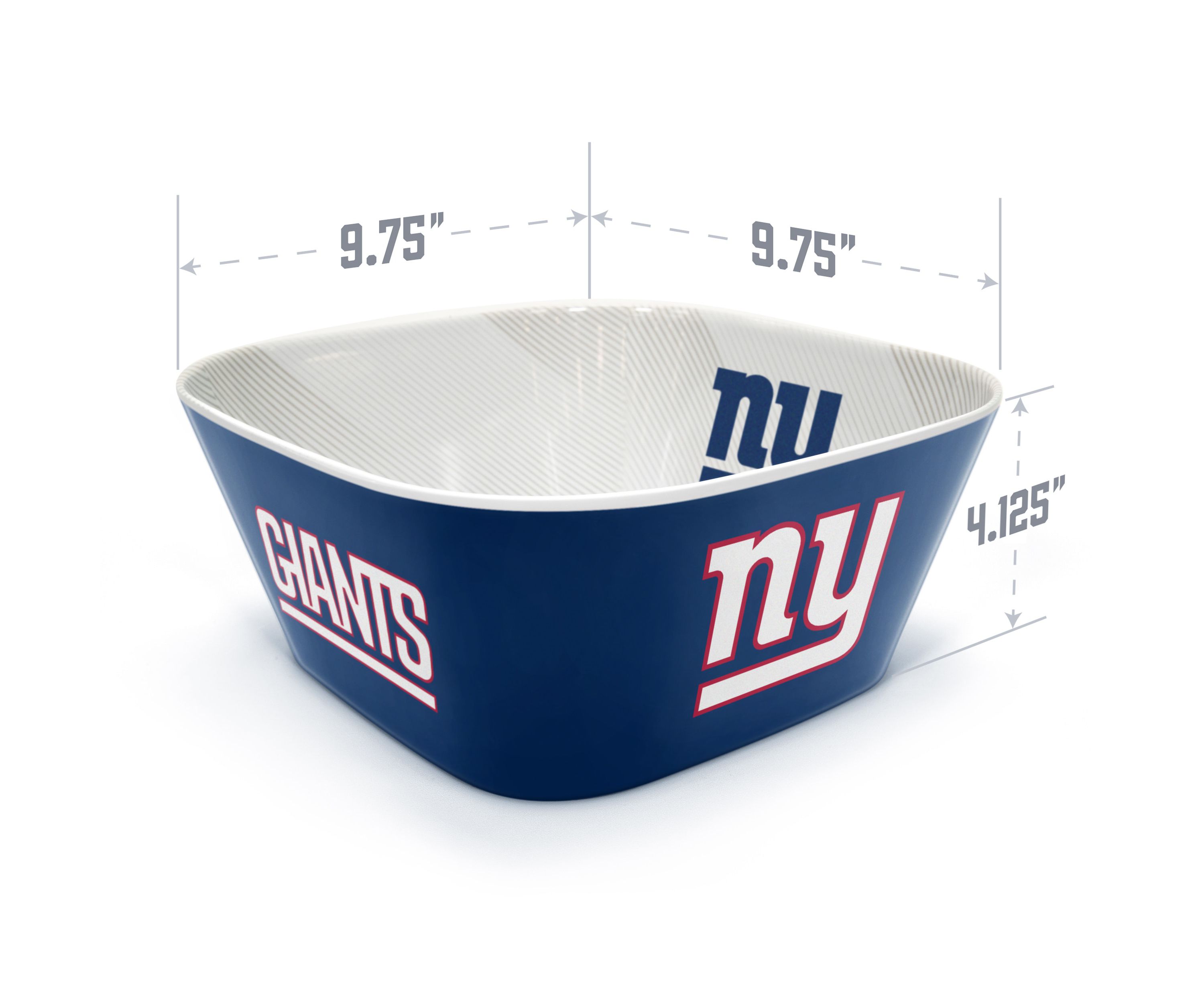 YouTheFan NFL New York Giants Large Party Bowl