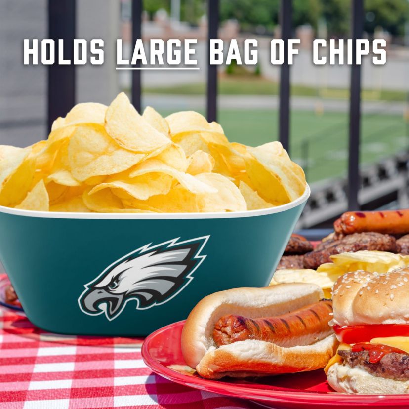 YouTheFan NFL Philadelphia Eagles Large Party Bowl