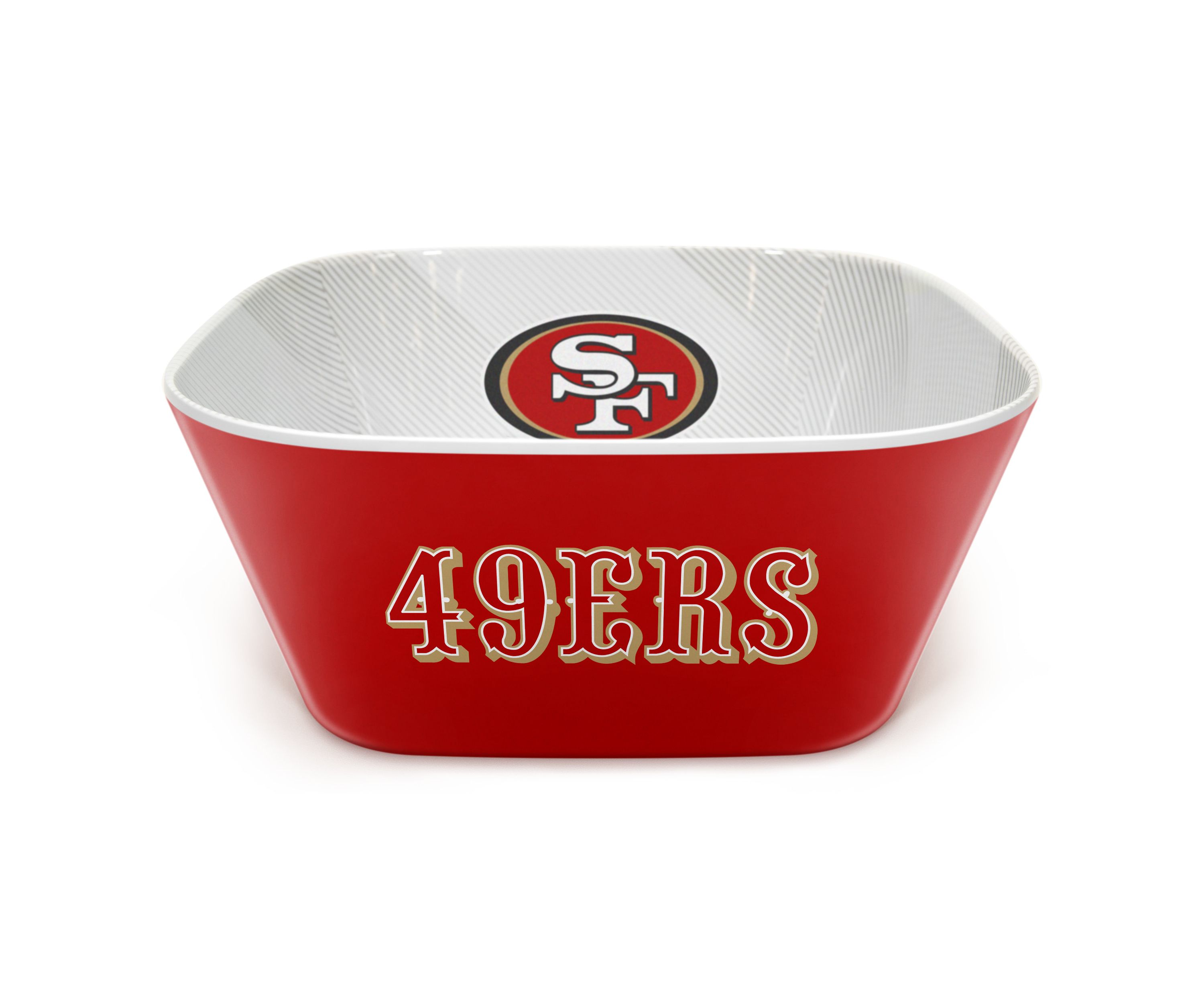 YouTheFan NFL San Francisco 49ers Large Party Bowl