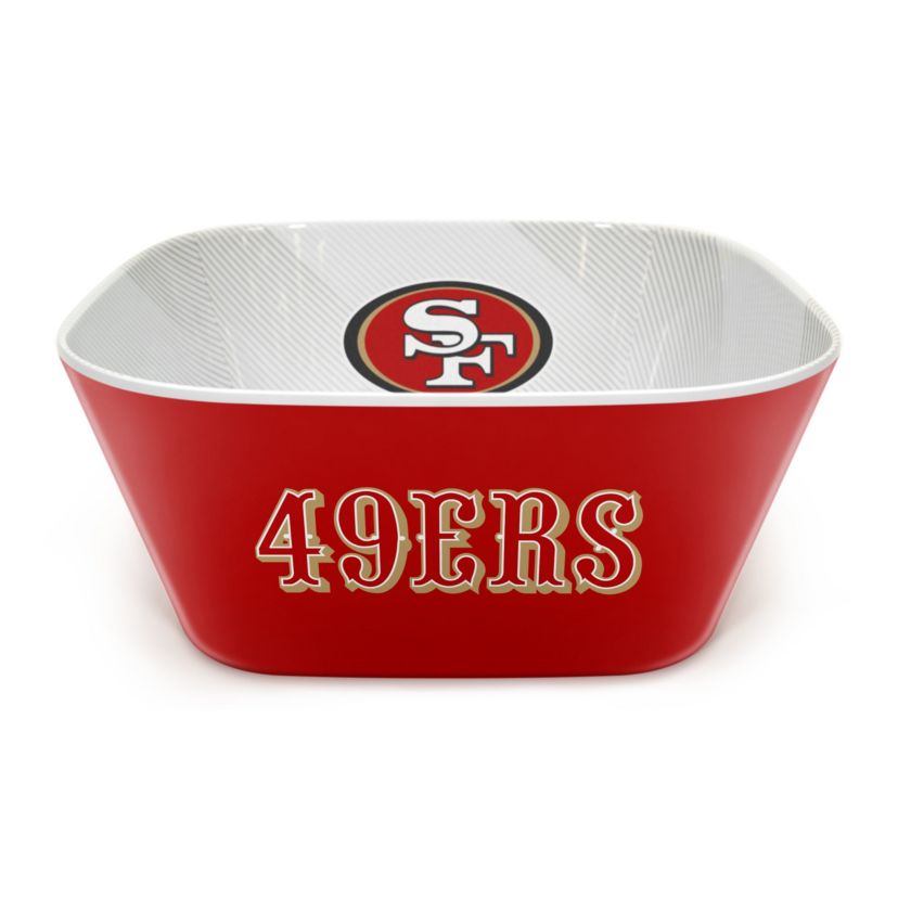 YouTheFan NFL San Francisco 49ers Large Party Bowl