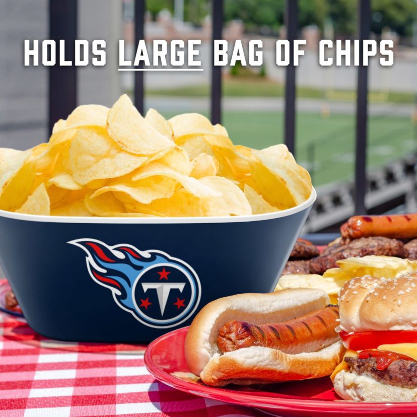 YouTheFan NFL Tennessee Titans Large Party Bowl