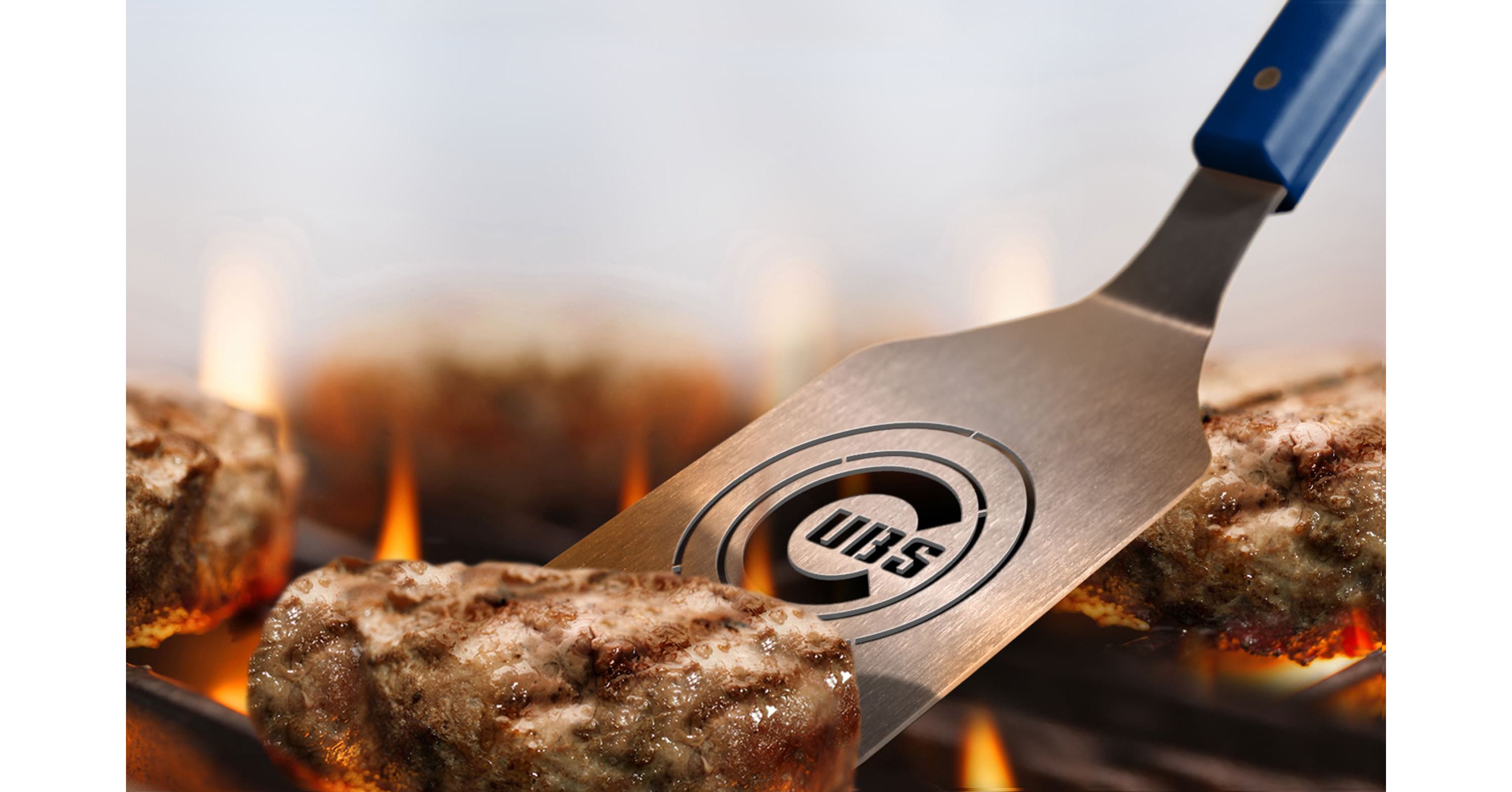 YouTheFan MLB Chicago Cubs Spirit Series 3-Piece BBQ Set