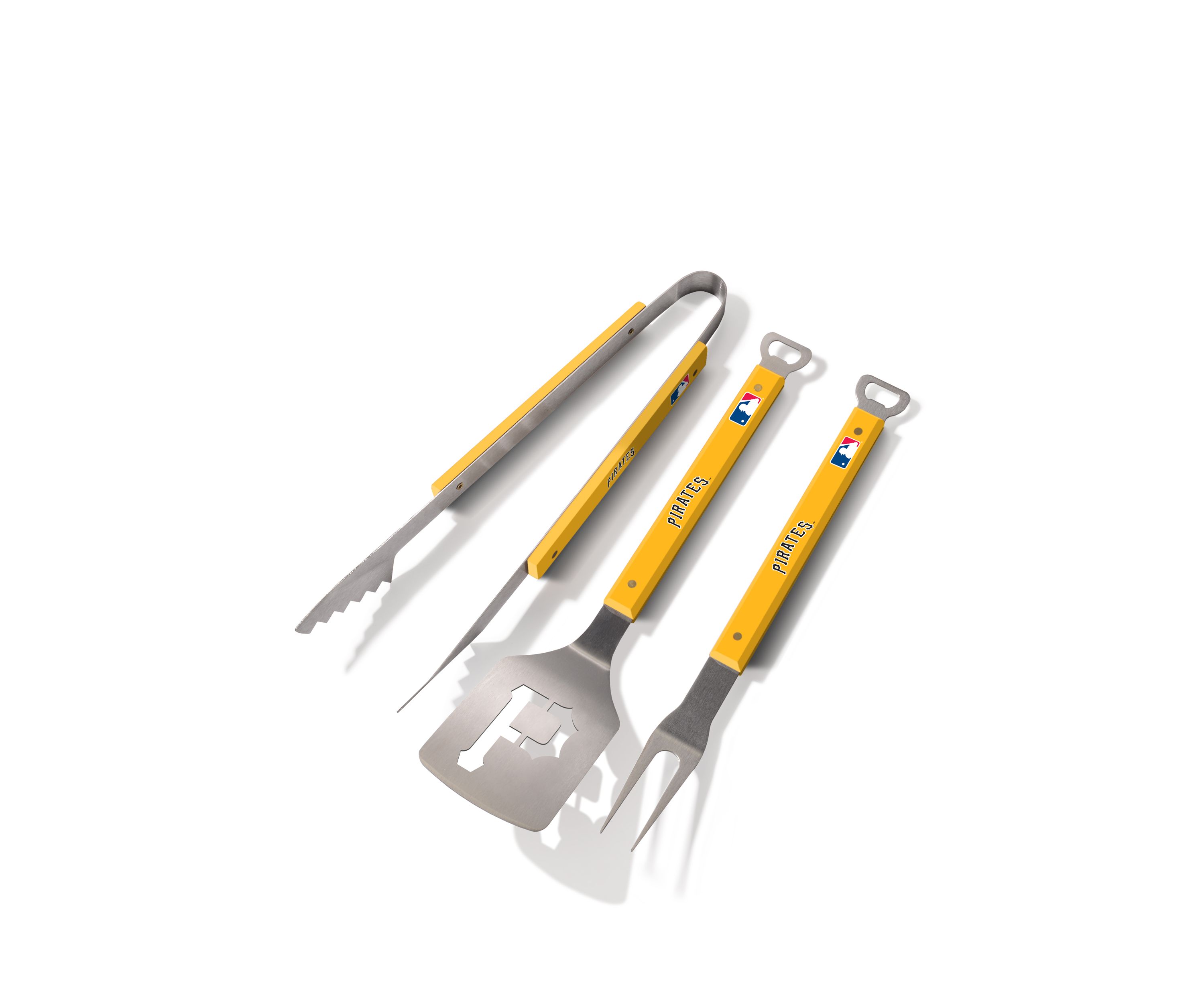 YouTheFan MLB Pittsburgh Pirates Spirit Series 3-Piece BBQ Set