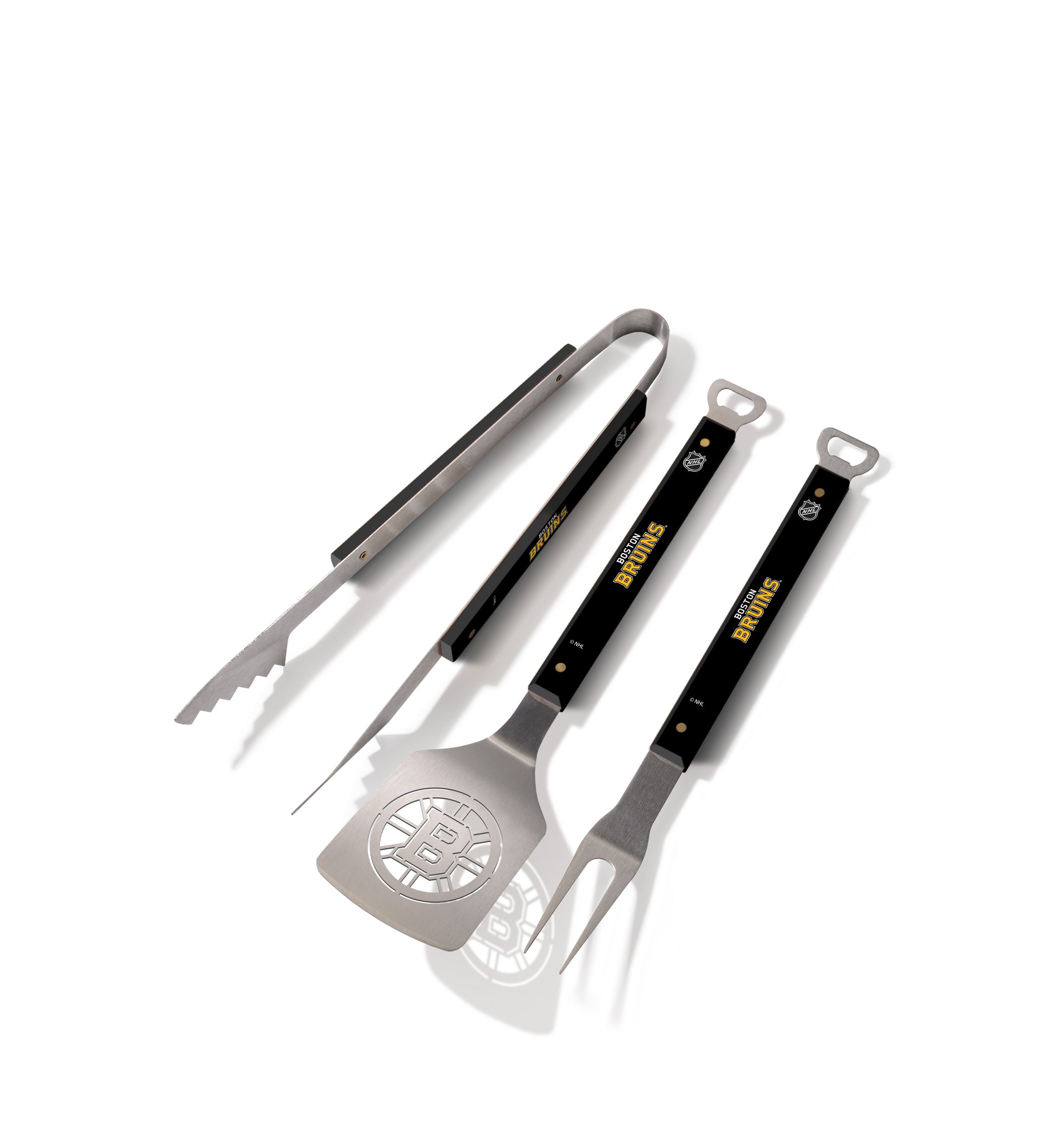 YouTheFan NHL Boston Bruins Spirit Series 3-Piece BBQ Set