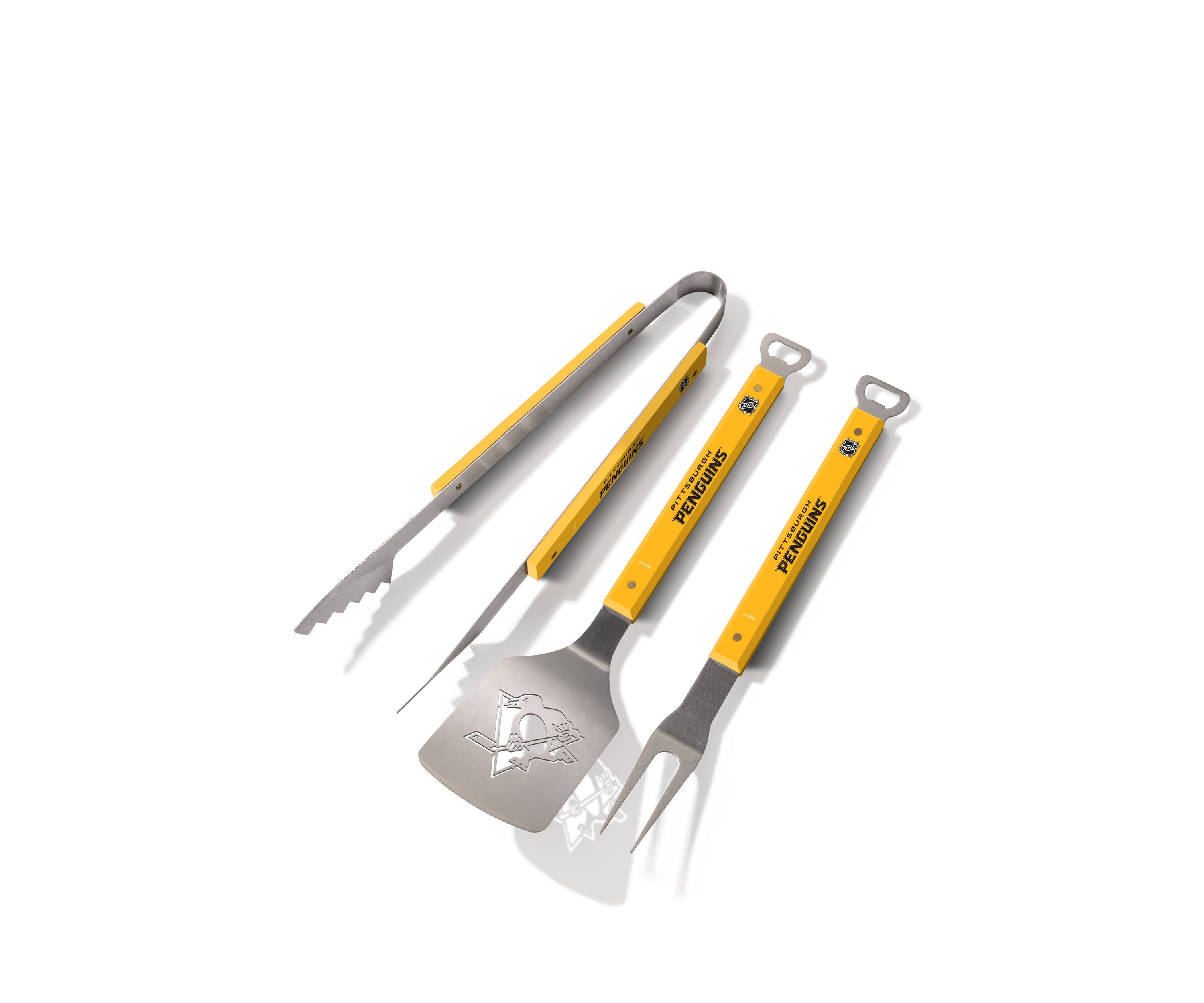 YouTheFan NHL Pittsburgh Penguins Spirit Series 3-Piece BBQ Set