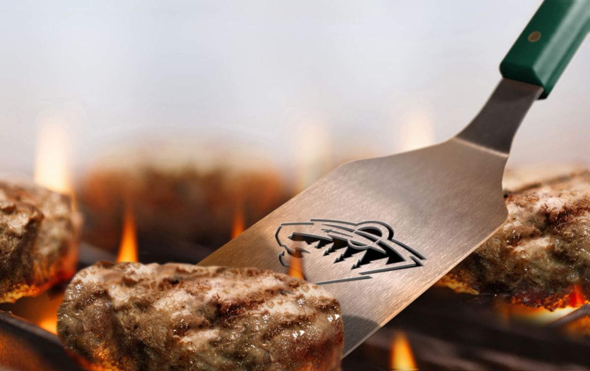 YouTheFan NHL Minnesota Wild Spirit Series 3-Piece BBQ Set