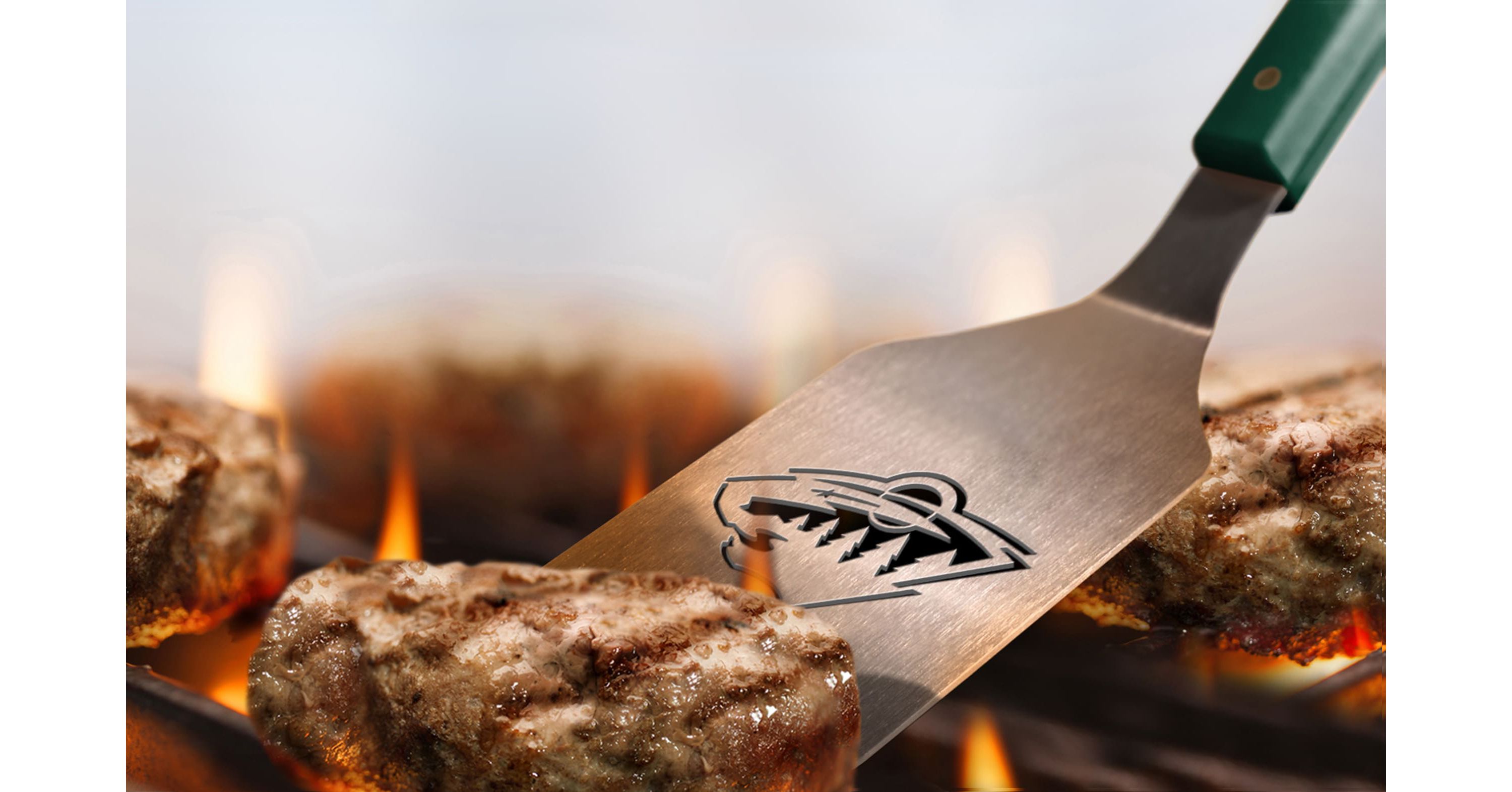 YouTheFan NHL Minnesota Wild Spirit Series 3-Piece BBQ Set