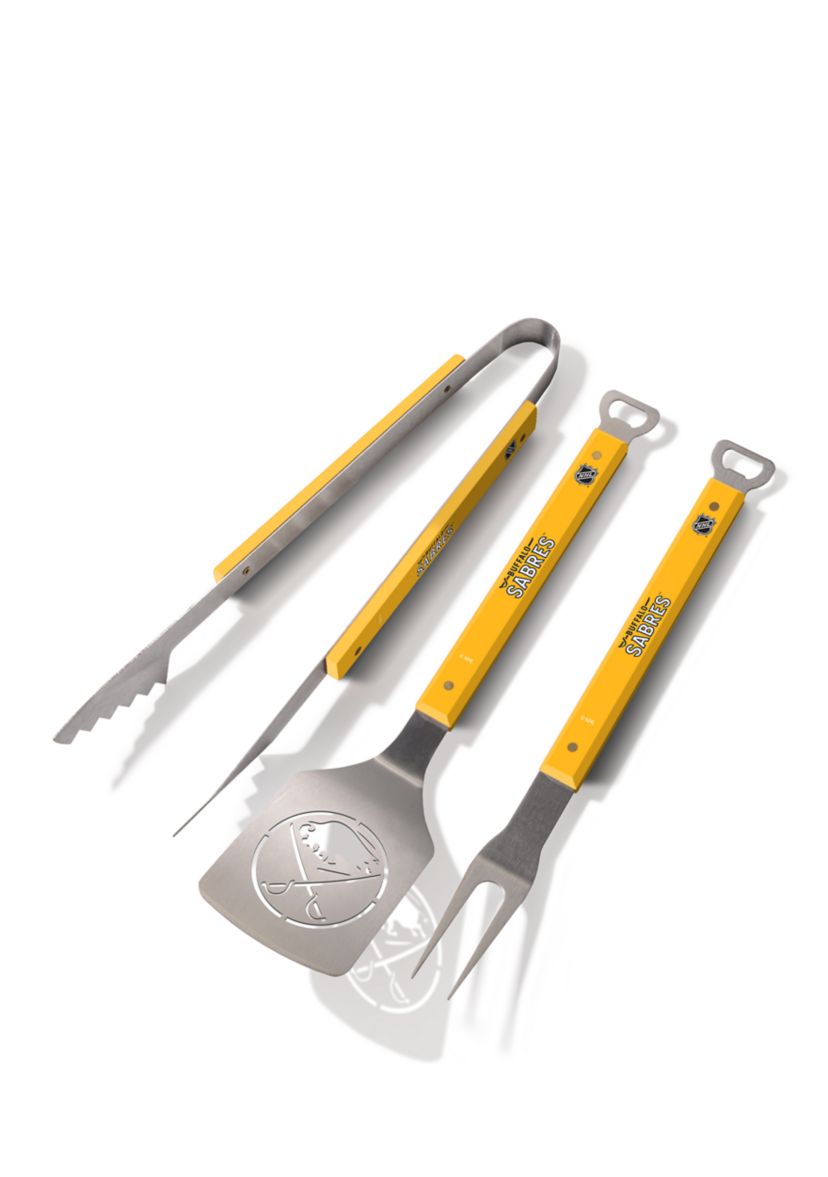 YouTheFan NHL Buffalo Sabres Spirit Series 3-Piece BBQ Set