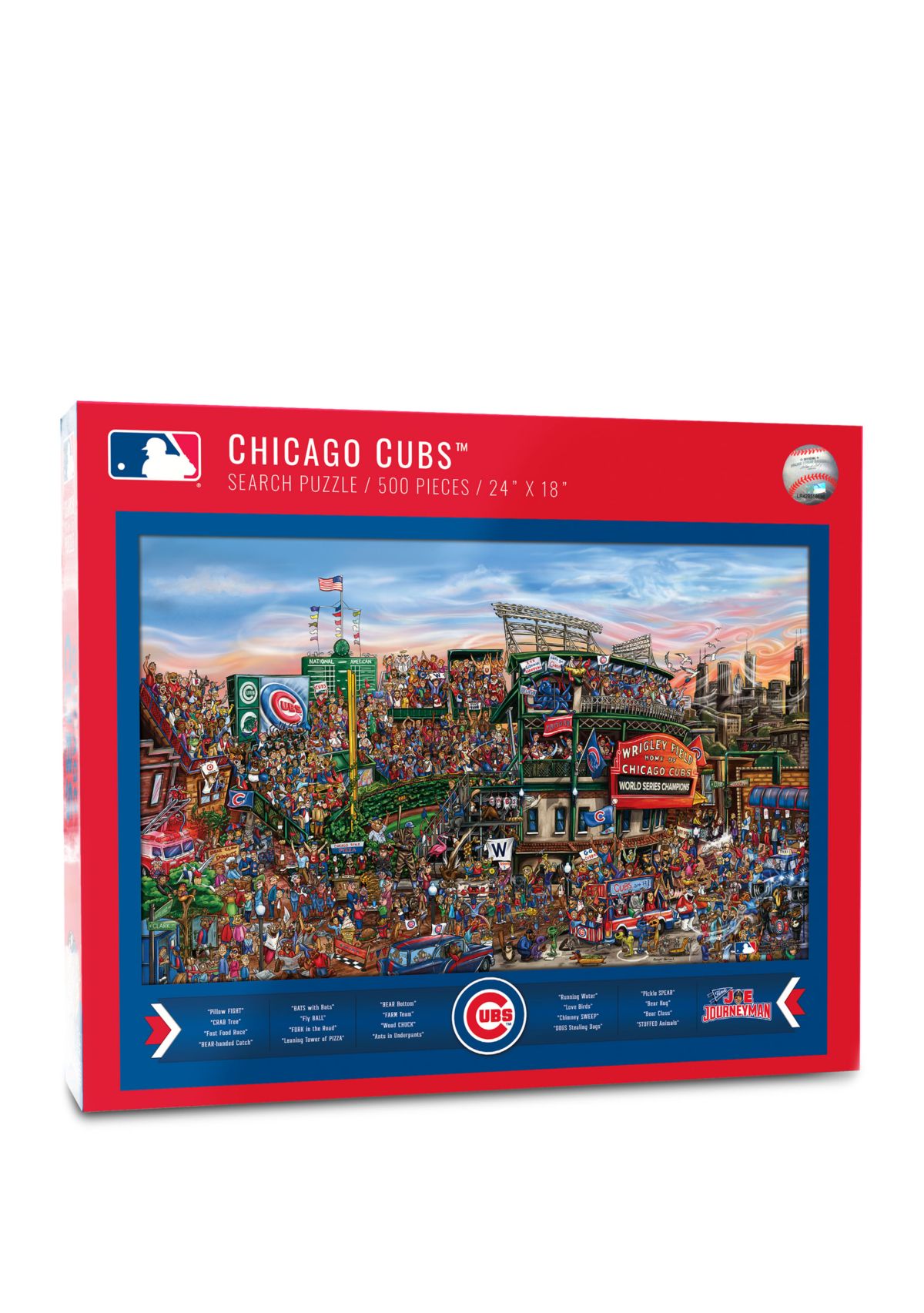 YouTheFan MLB Chicago Cubs Joe Journeyman 500pc Puzzle