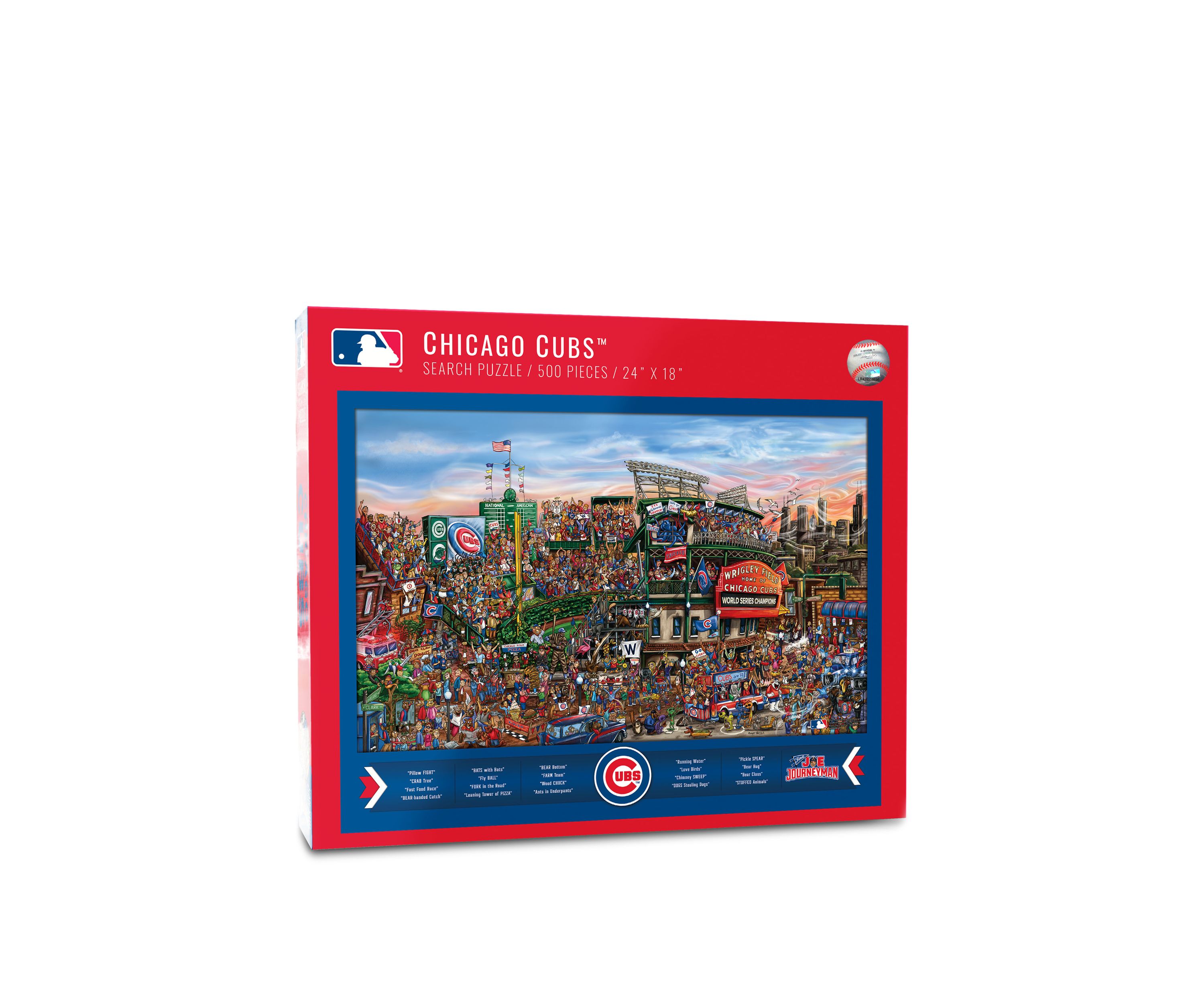 YouTheFan MLB Chicago Cubs Joe Journeyman 500pc Puzzle