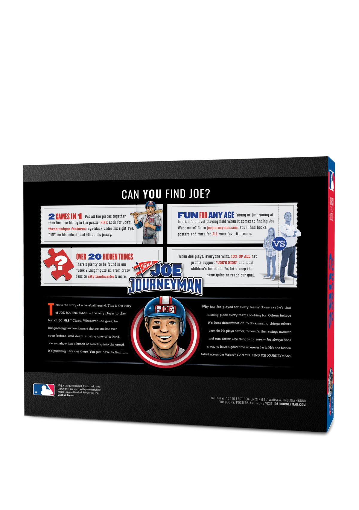 YouTheFan MLB Chicago Cubs Joe Journeyman 500pc Puzzle