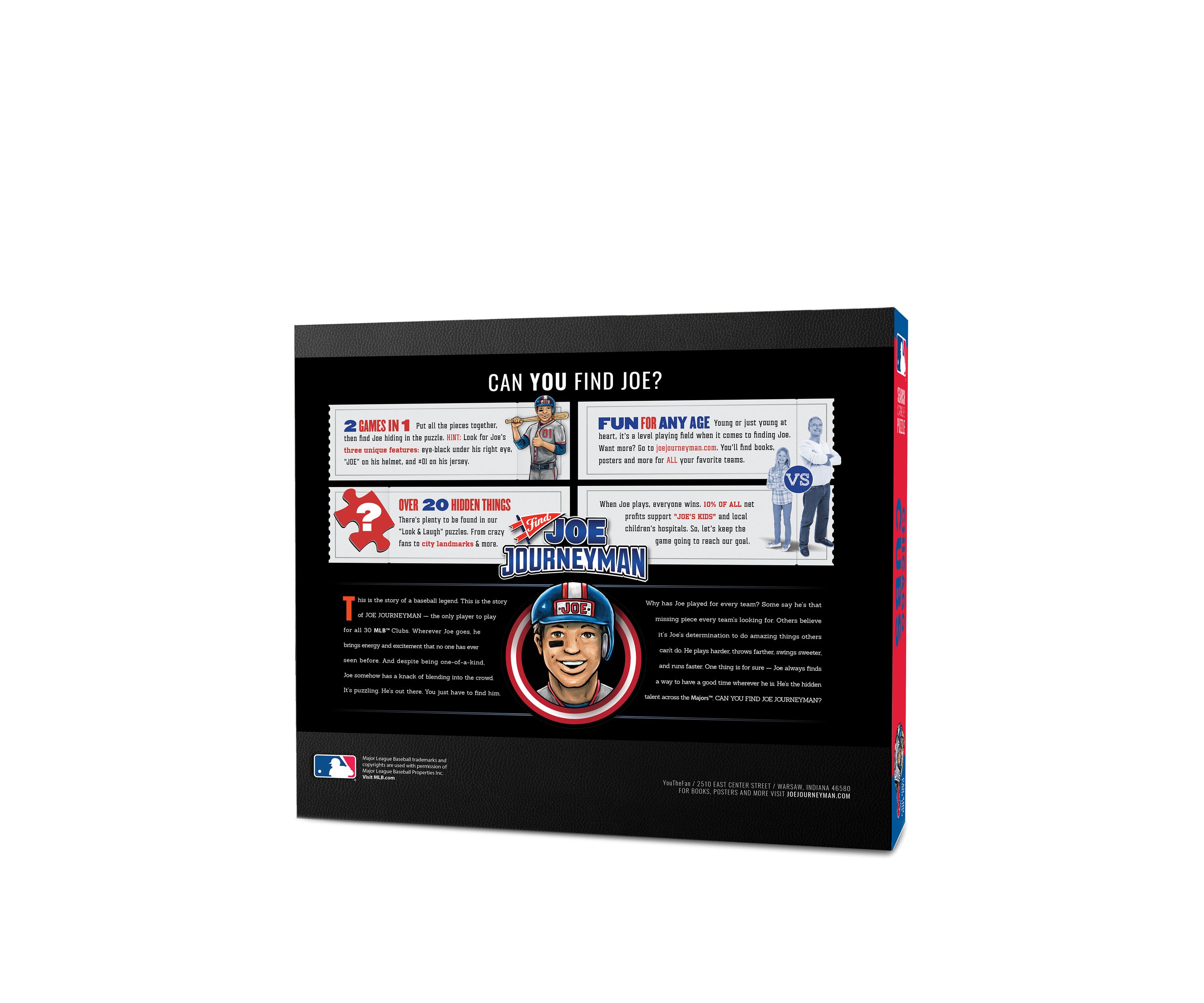 YouTheFan MLB Chicago Cubs Joe Journeyman 500pc Puzzle
