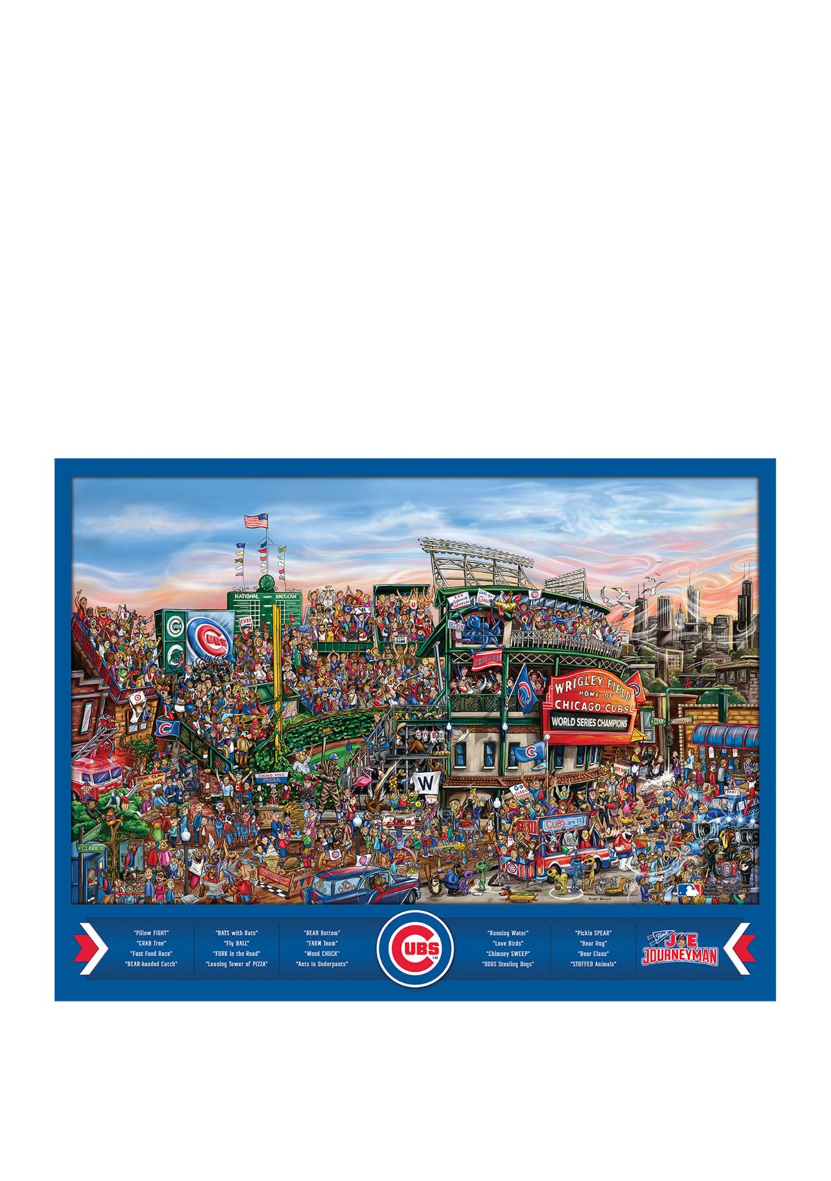 YouTheFan MLB Chicago Cubs Joe Journeyman 500pc Puzzle