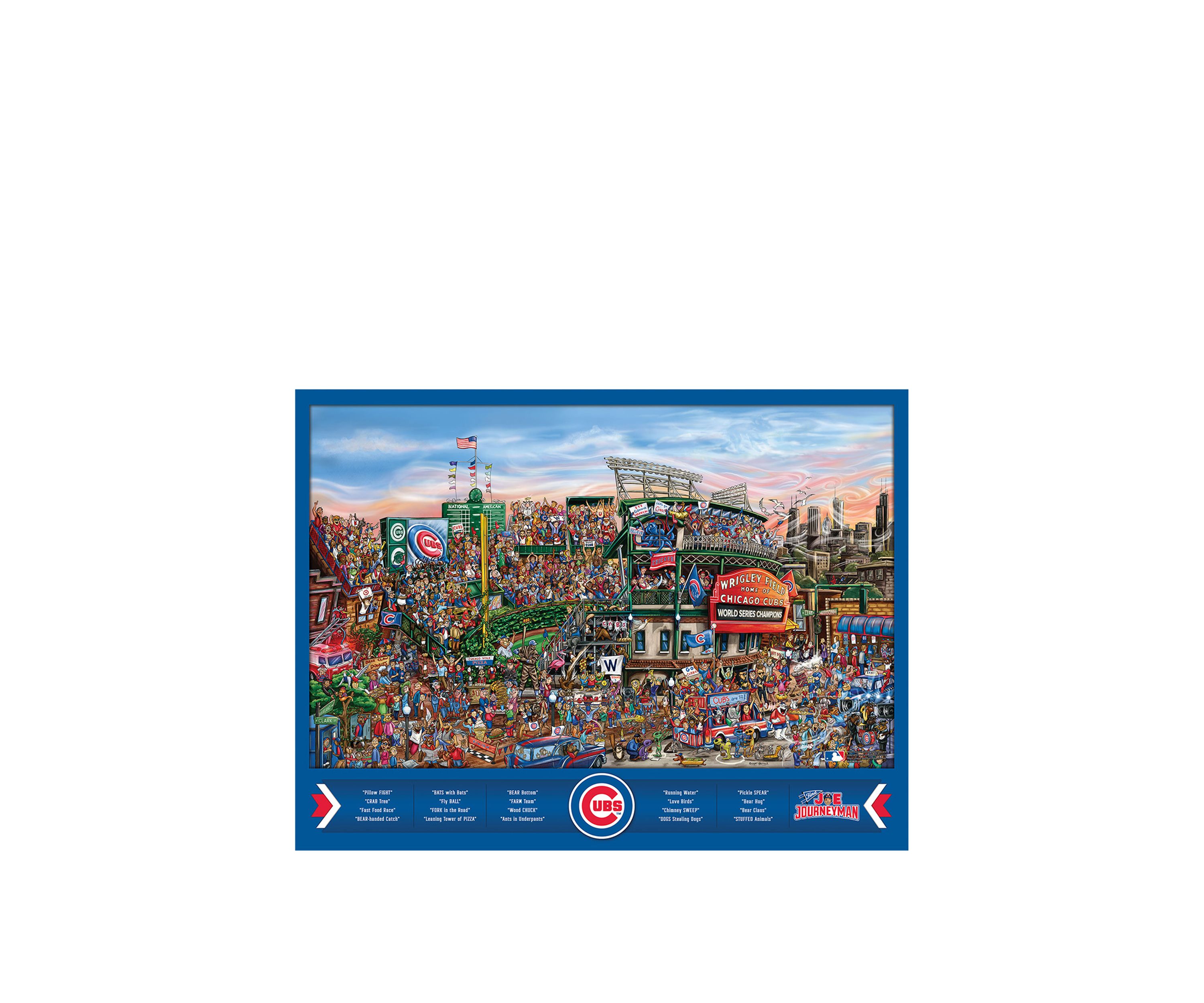 YouTheFan MLB Chicago Cubs Joe Journeyman 500pc Puzzle