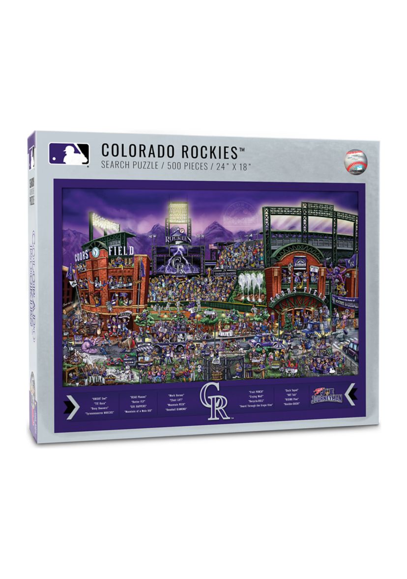 YouTheFan MLB Colorado Rockies Joe Journeyman 500pc Puzzle