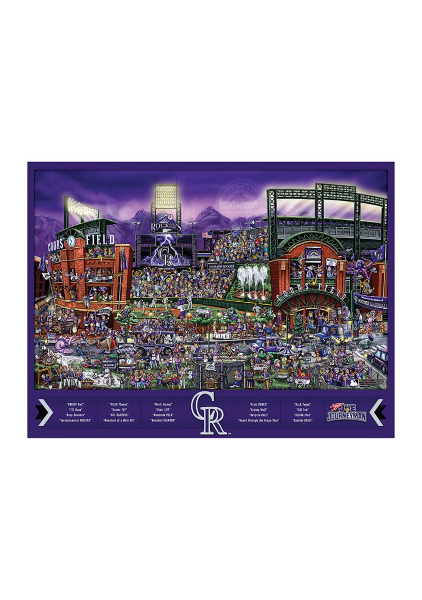 YouTheFan MLB Colorado Rockies Joe Journeyman 500pc Puzzle