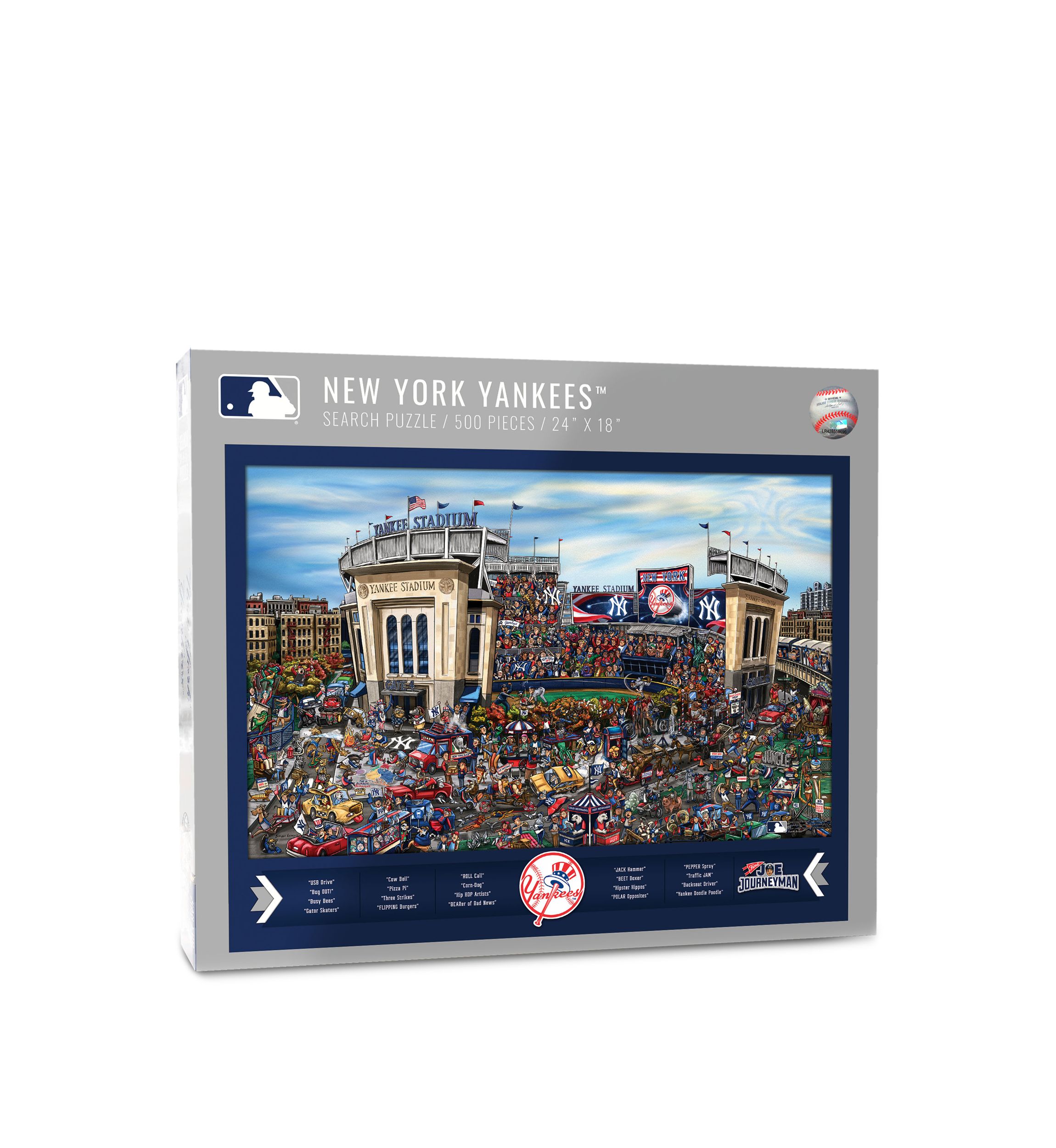 YouTheFan MLB New York Yankees Joe Journeyman 500pc Puzzle