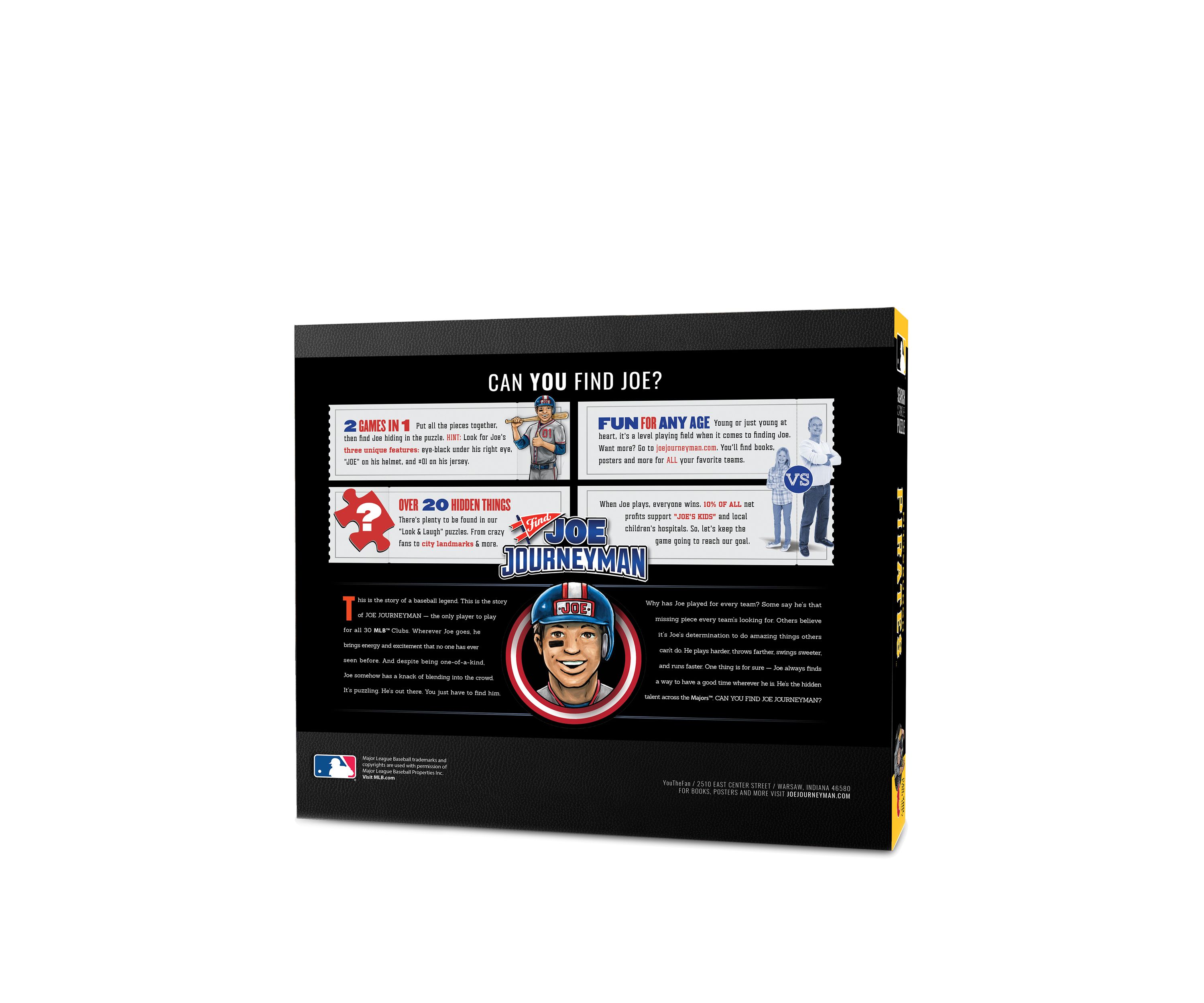 YouTheFan MLB Pittsburgh Pirates Joe Journeyman 500pc Puzzle