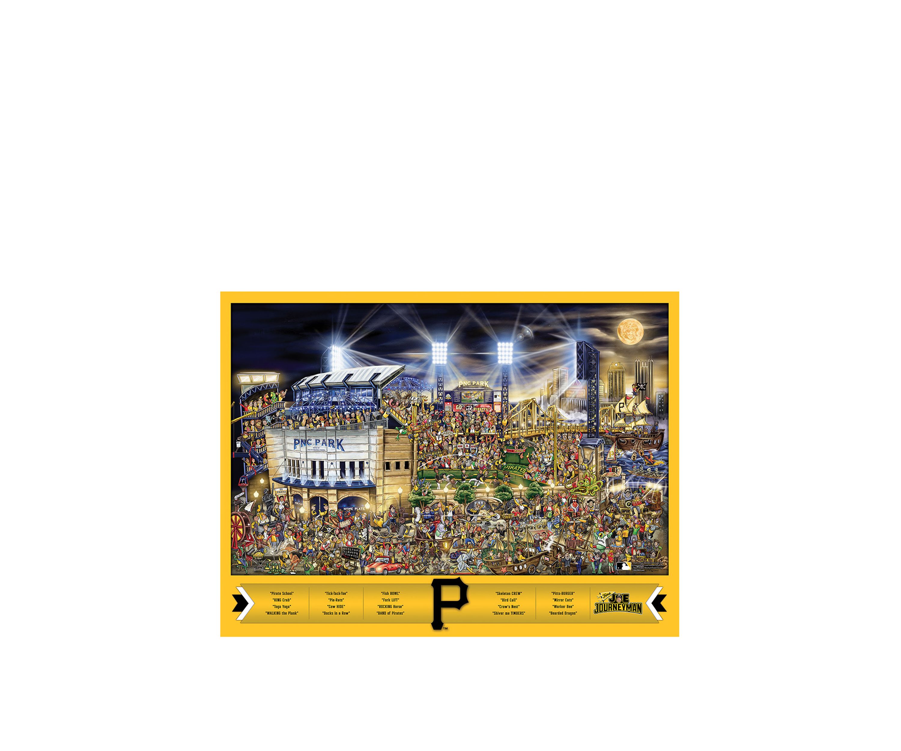 YouTheFan MLB Pittsburgh Pirates Joe Journeyman 500pc Puzzle