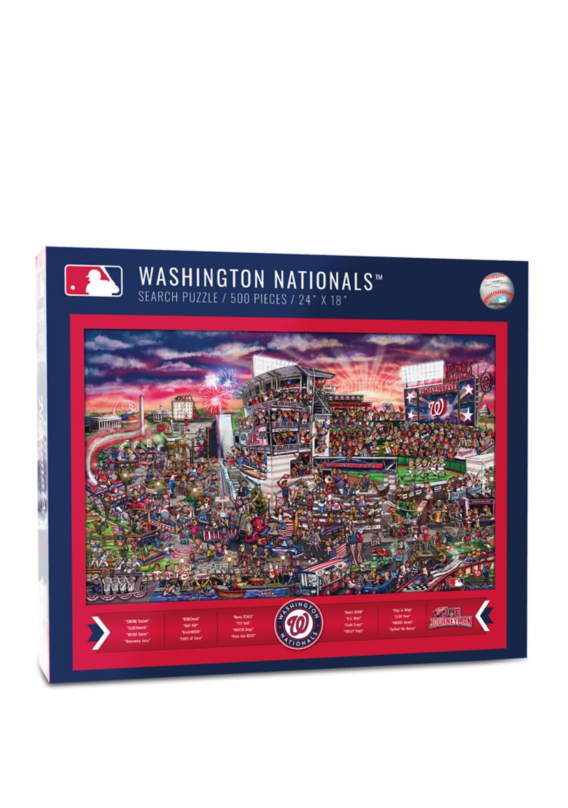 YouTheFan MLB Washington Nationals Joe Journeyman 500pc Puzzle