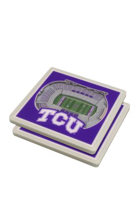 YouTheFan NCAA TCU Horned Frogs 3D StadiumView Coasters - Amon G. Carter Stadium