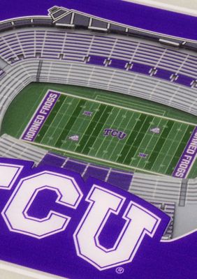 YouTheFan NCAA TCU Horned Frogs 3D StadiumView Coasters - Amon G. Carter Stadium