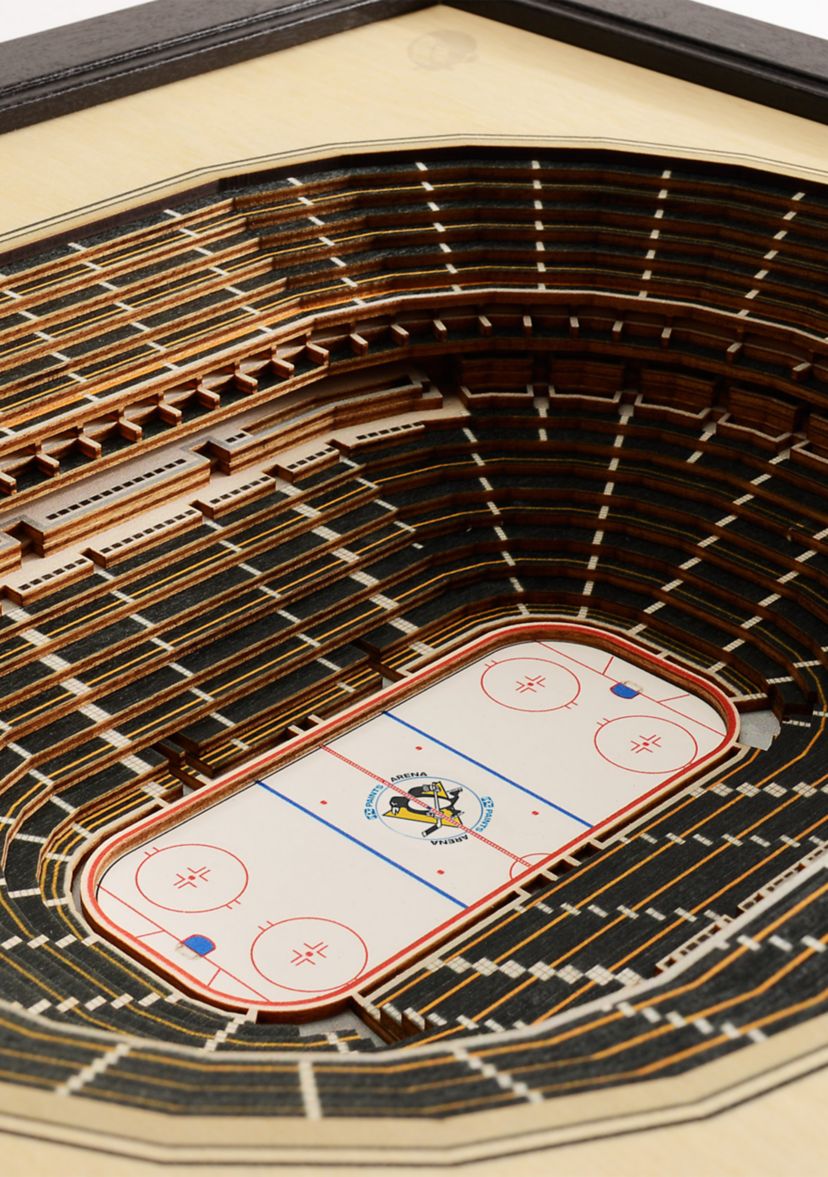 YouTheFan NHL Pittsburgh Penguins 25-Layer StadiumViews 3D Wall Art - PPG Paints Arena