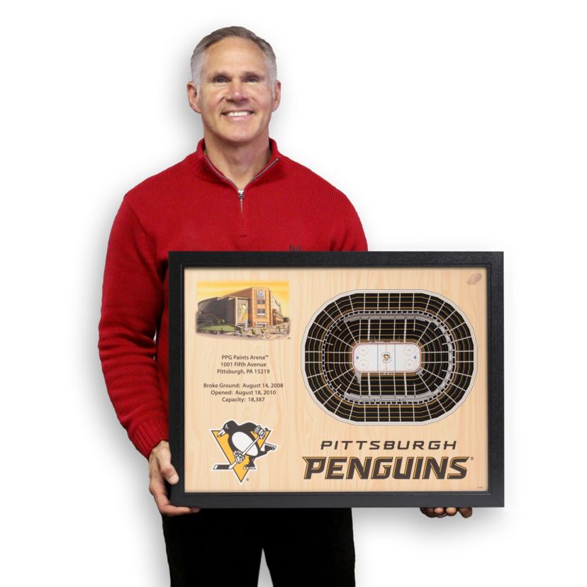YouTheFan NHL Pittsburgh Penguins 25-Layer StadiumViews 3D Wall Art - PPG Paints Arena