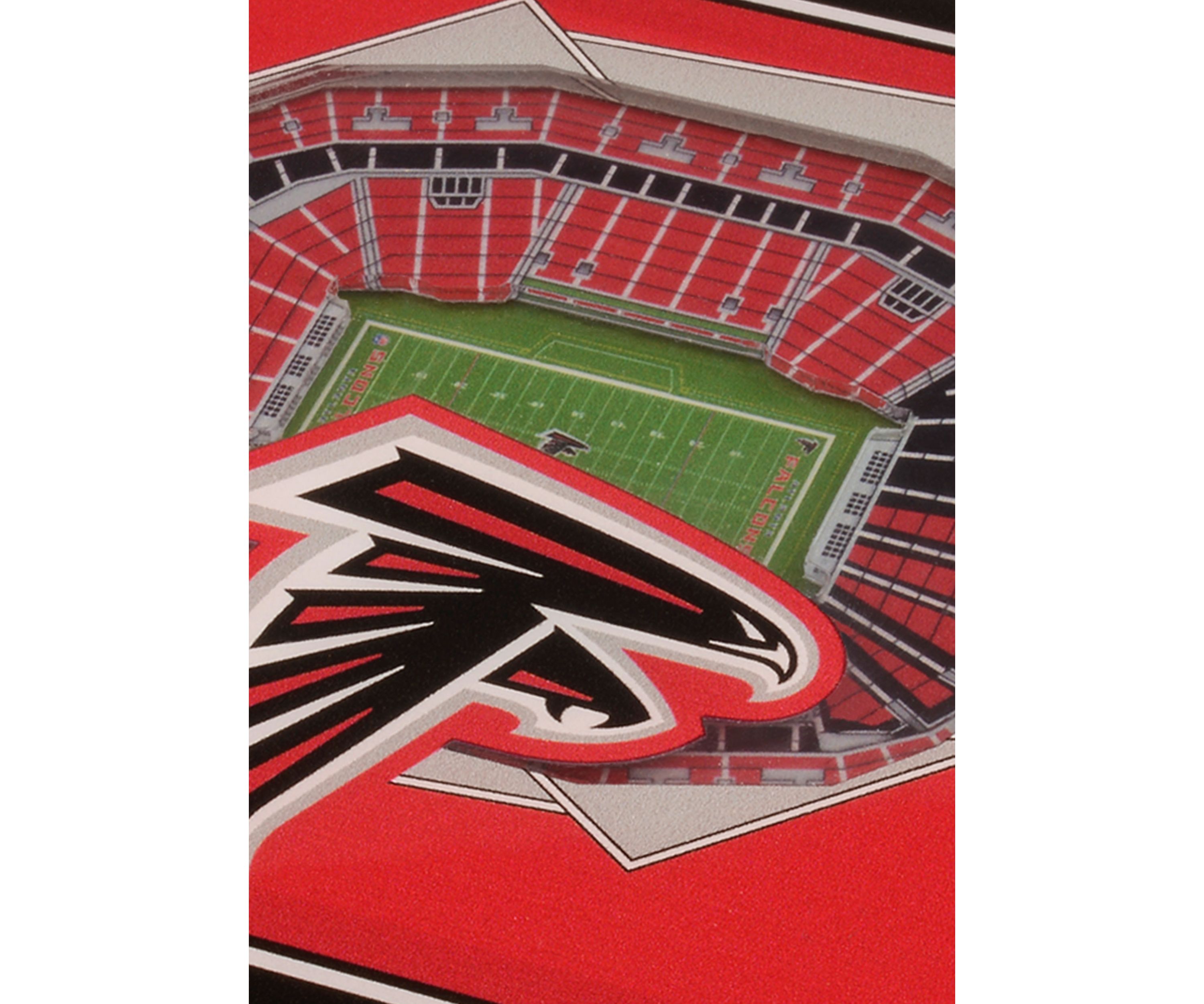 YouTheFan NFL Atlanta Falcons 3D StadiumView Coasters - Mercedes-Benz Stadium