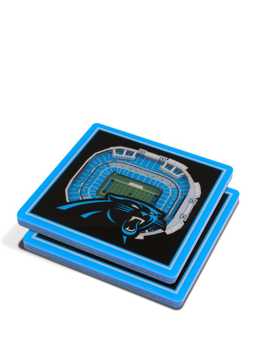 YouTheFan NFL Carolina Panthers 3D StadiumView Coasters - Bank of America Stadium