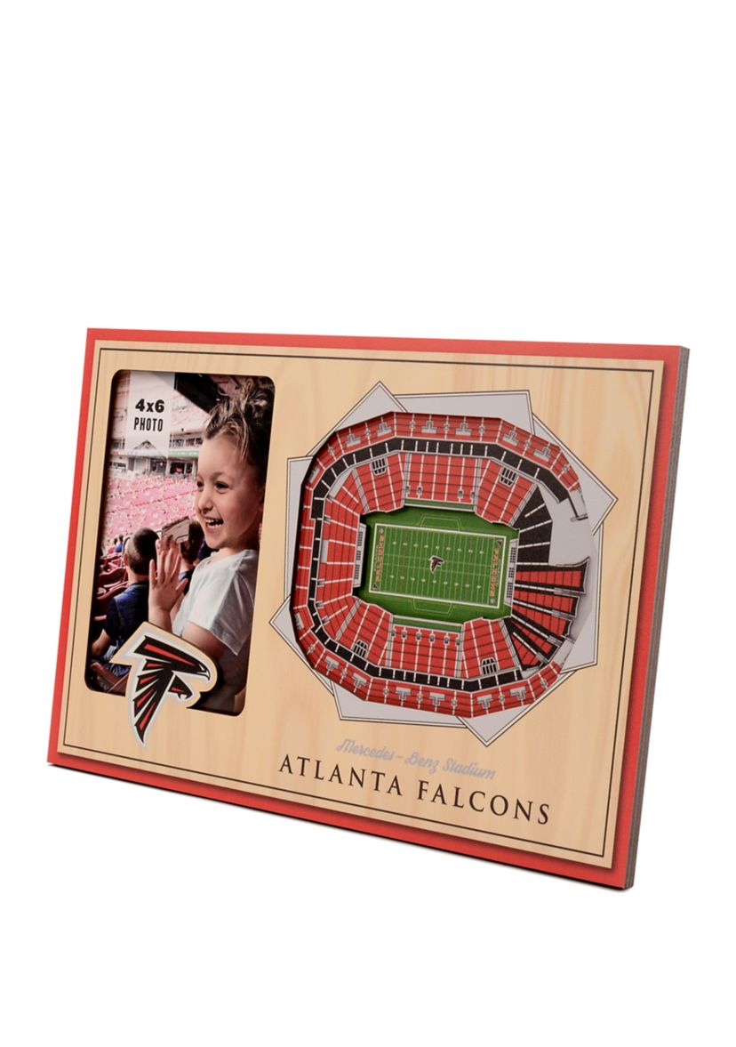 YouTheFan YouTheFan NFL Atlanta Falcons 3D StadiumView Picture Frame ...