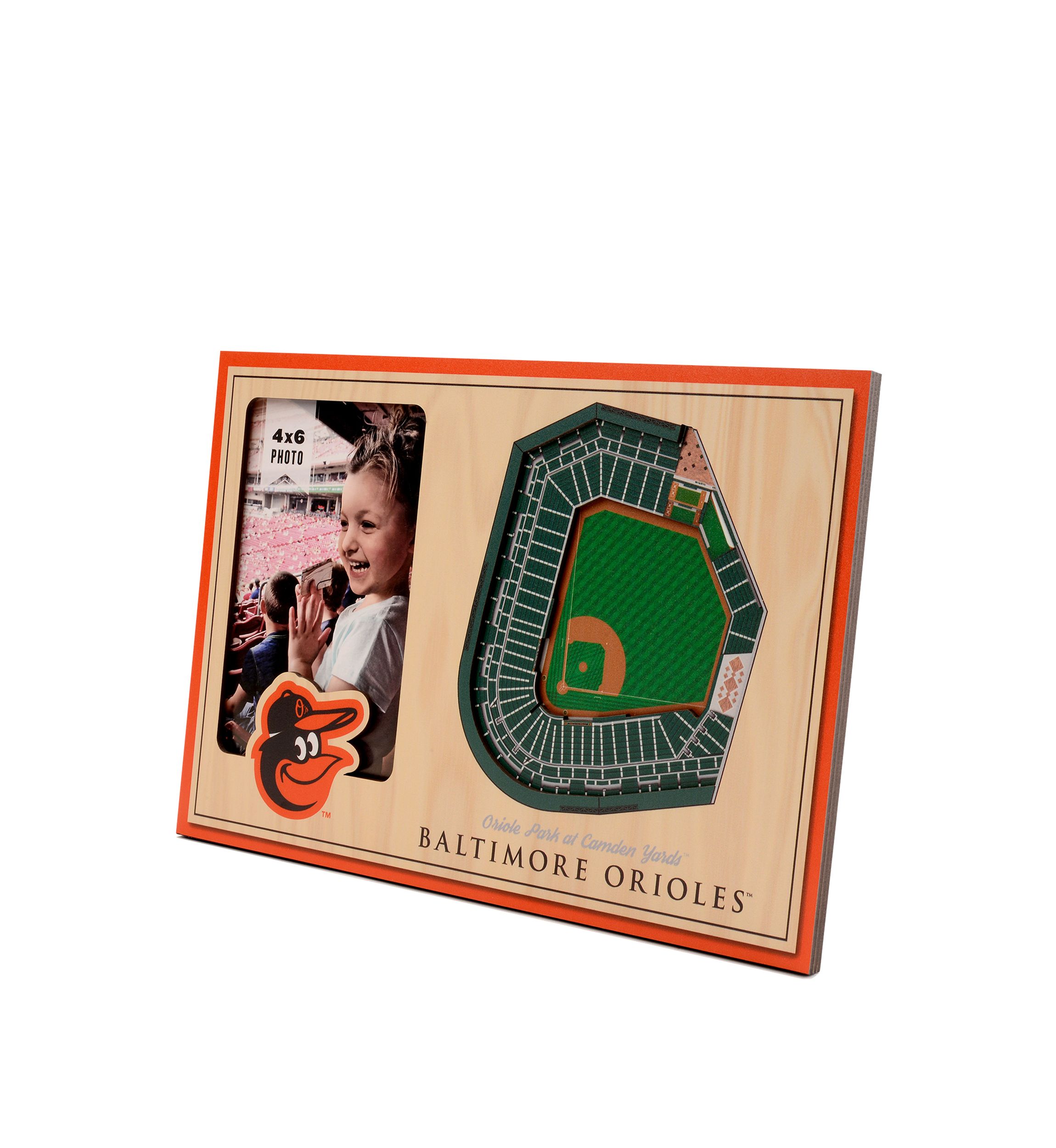 YouTheFan MLB Baltimore Orioles 3D StadiumView Picture Frame - Oriole Park at Camden Yards