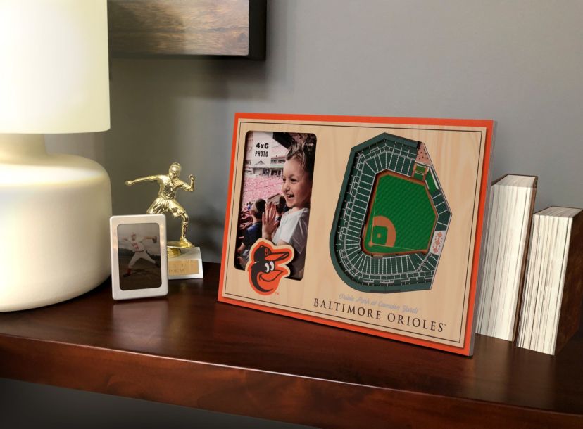 YouTheFan MLB Baltimore Orioles 3D StadiumView Picture Frame - Oriole Park at Camden Yards
