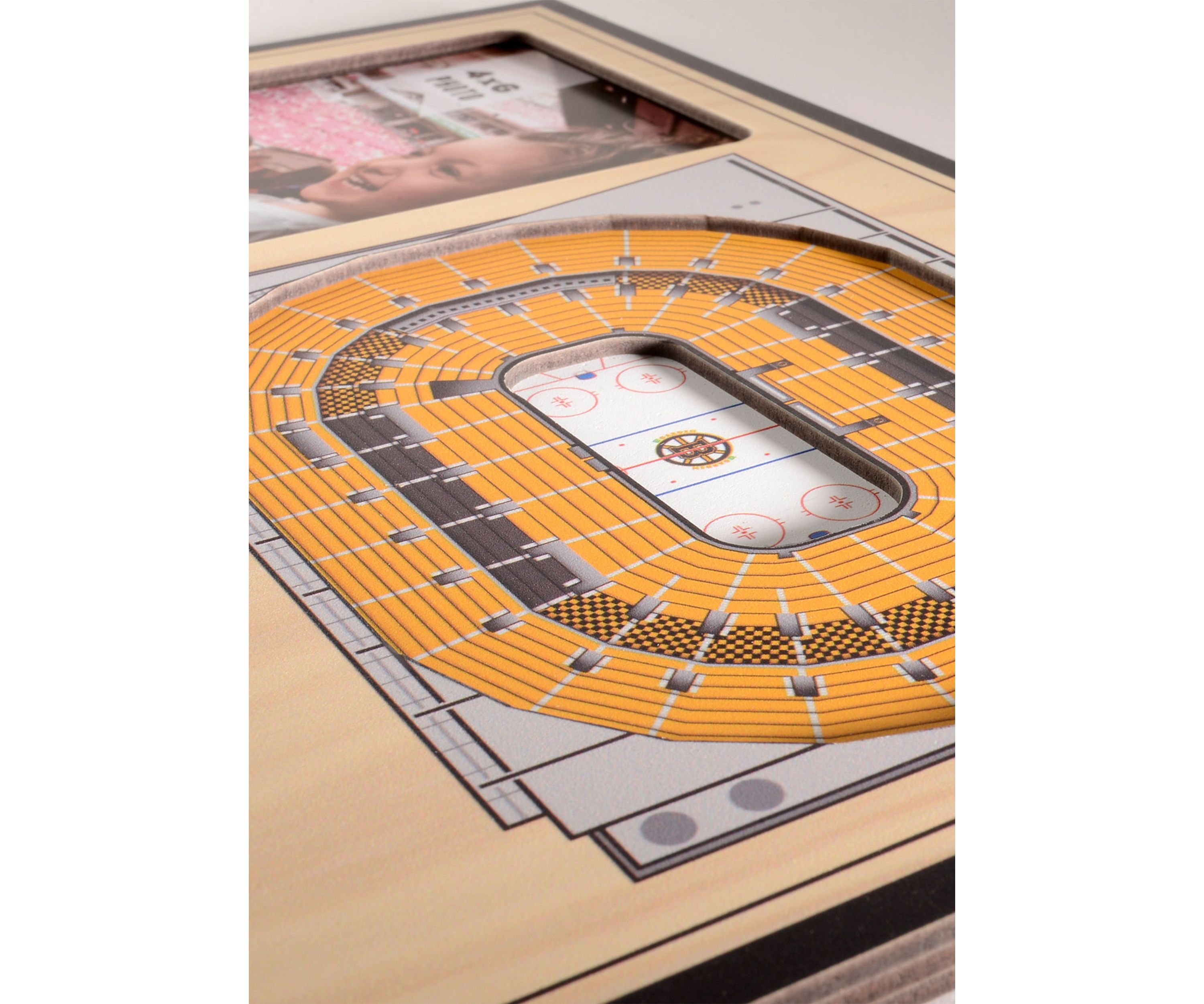 YouTheFan NHL Boston Bruins 3D StadiumView Picture Frame - TD Garden