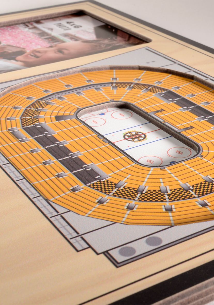 YouTheFan NHL Boston Bruins 3D StadiumView Picture Frame - TD Garden