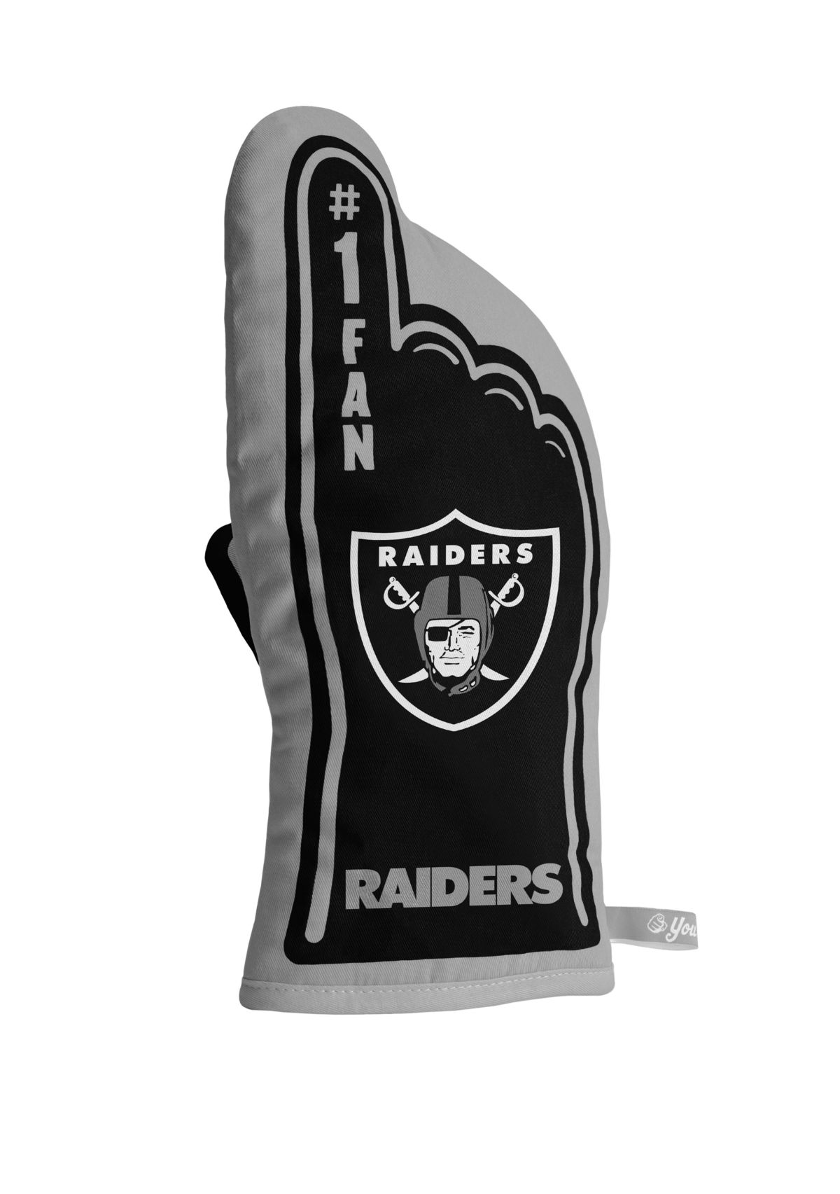 Oakland Raiders YouTheFan NFL Las Vegas Raiders #1 Oven Mitt